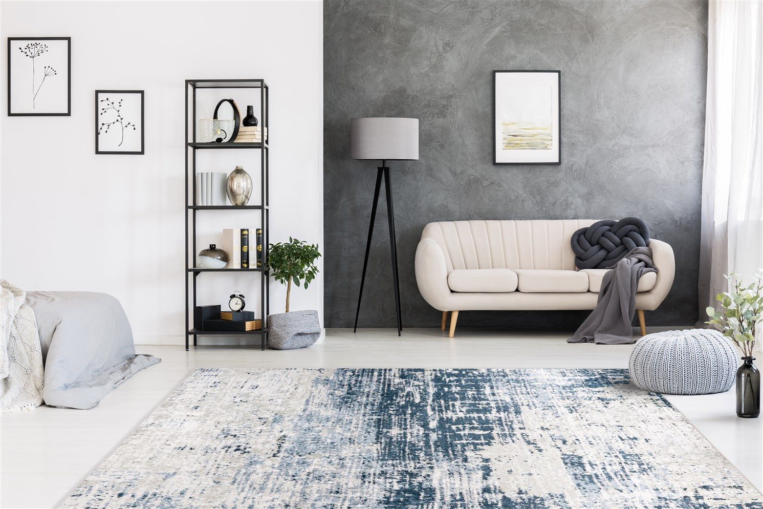 Padiro Vloerkleed Rhodin 325 Vintage-ontwerp, kortpolig tapijt, onderhoudsvriendelijk