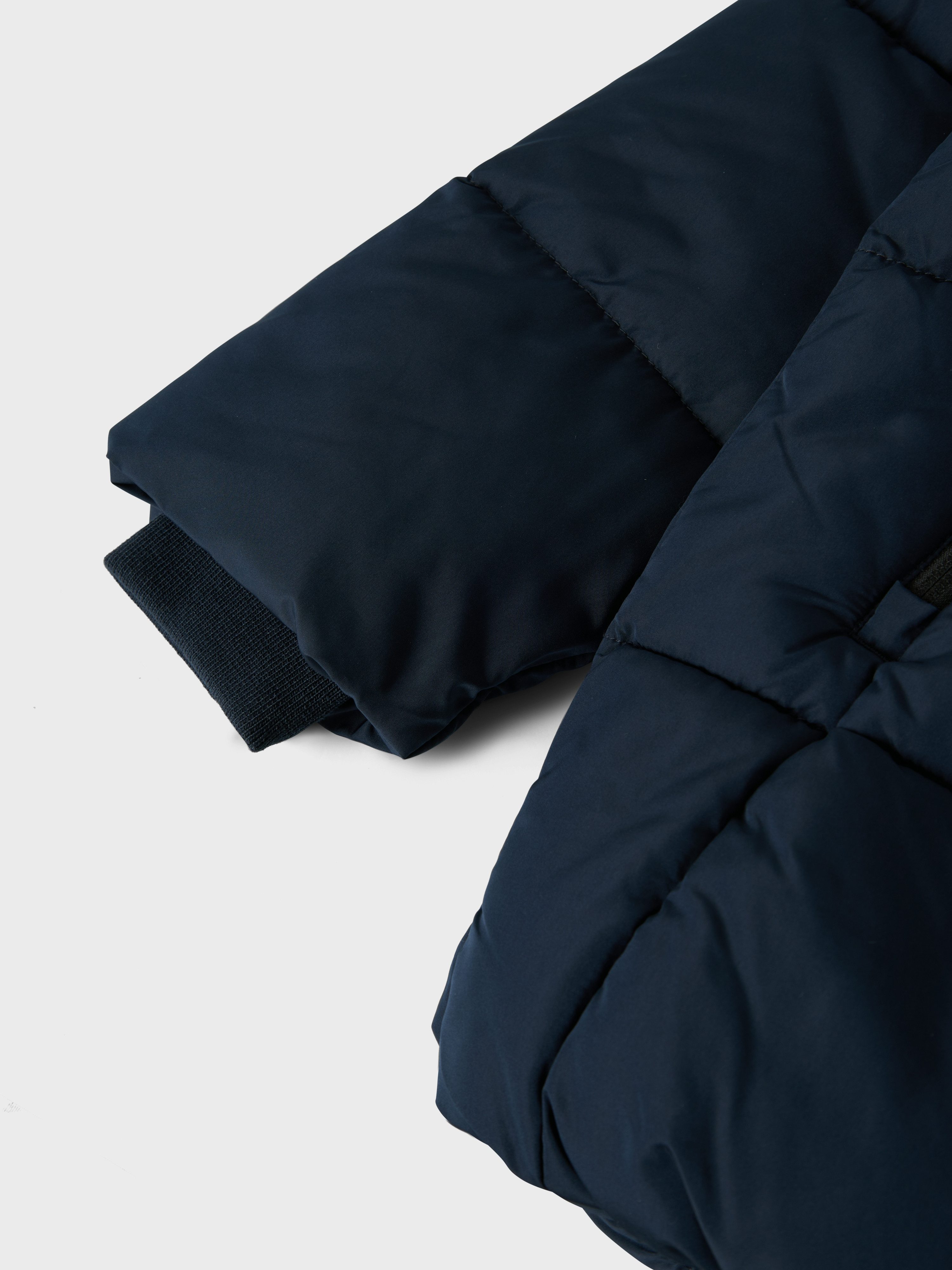 Name It Gewatteerde jas NKMMEMO JACKET TB met decoratieve, reflecterende details