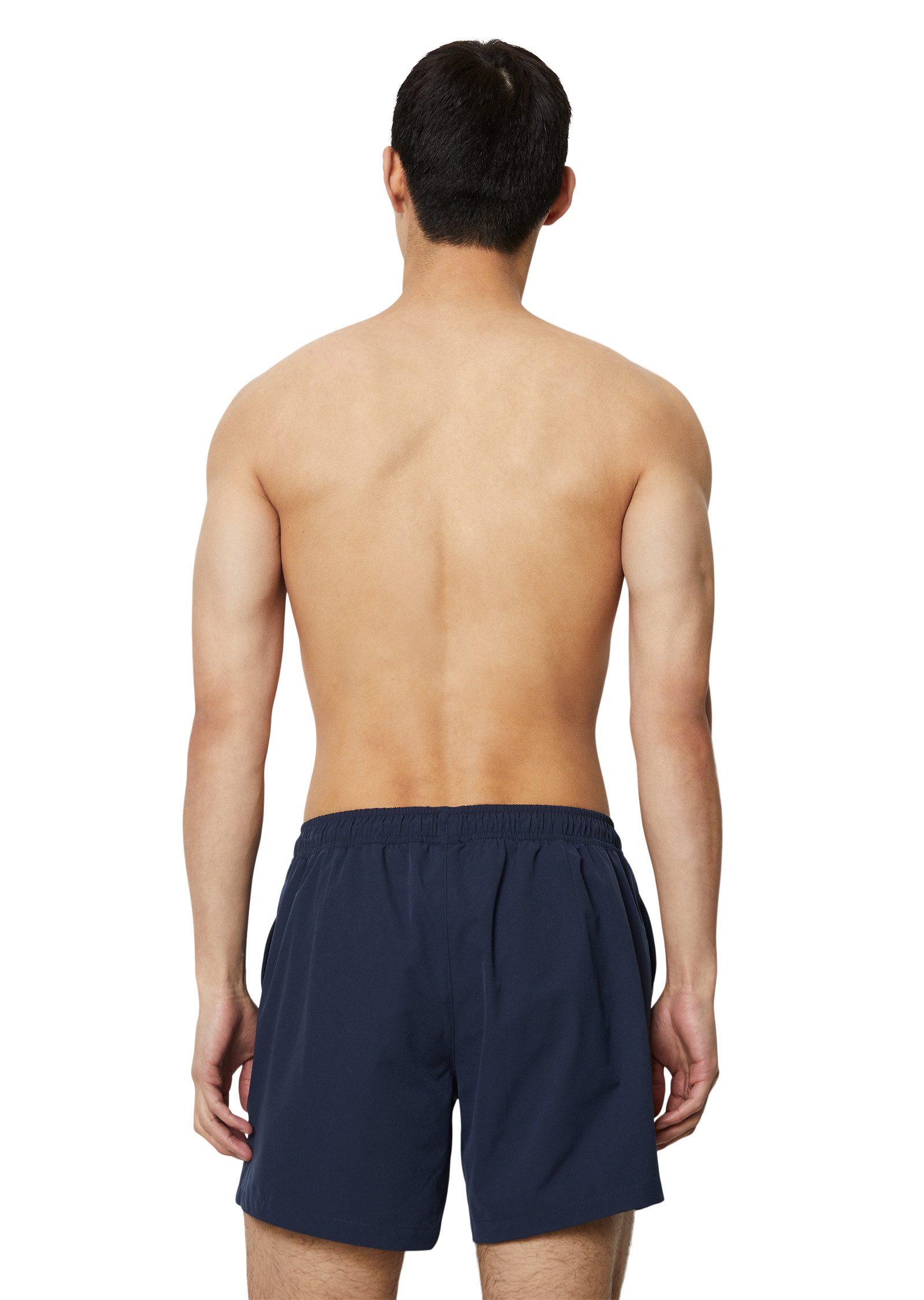 Marc O'Polo Zwemshort Essentials met stijlvolle logoprint