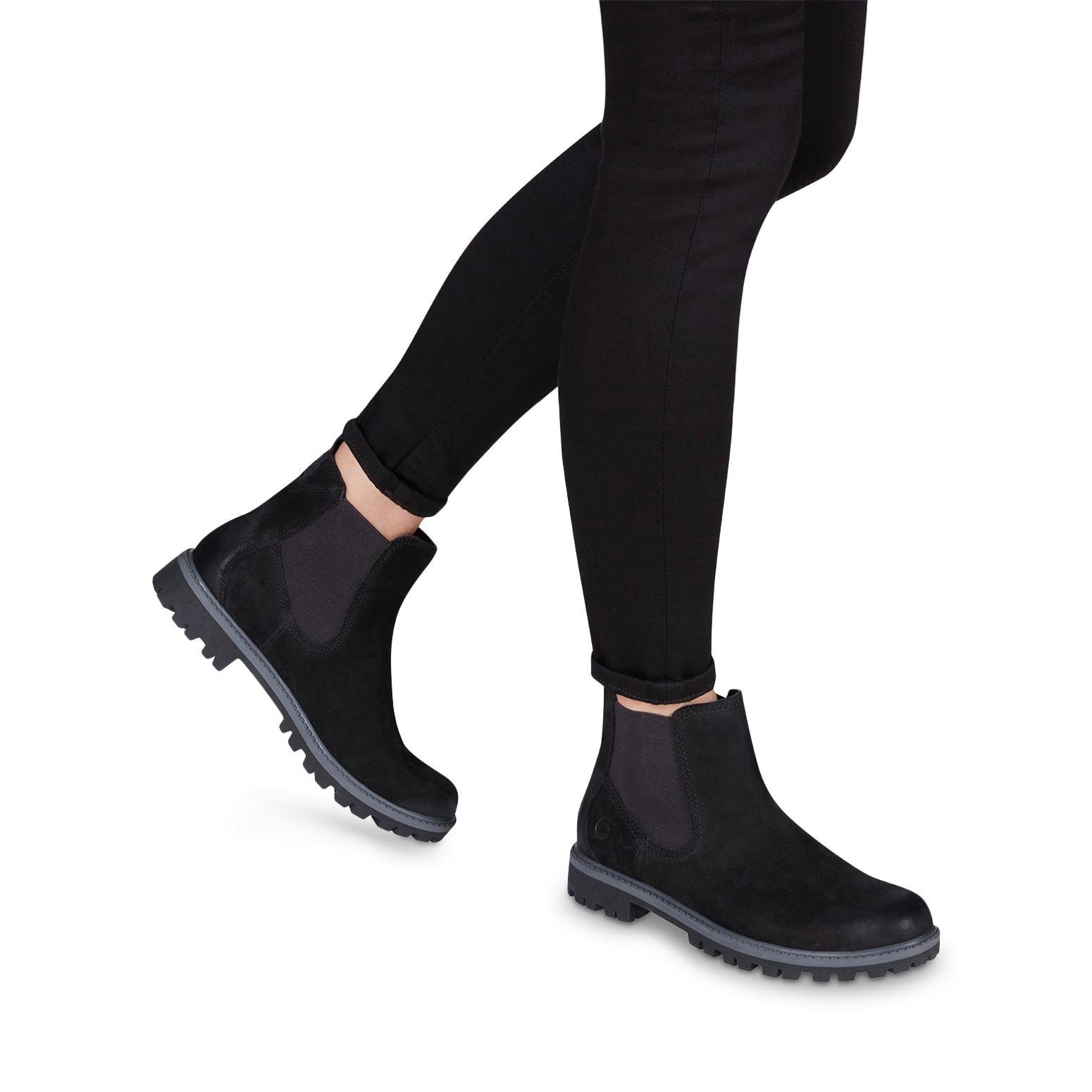 Tamaris Chelsea-boots in grove look