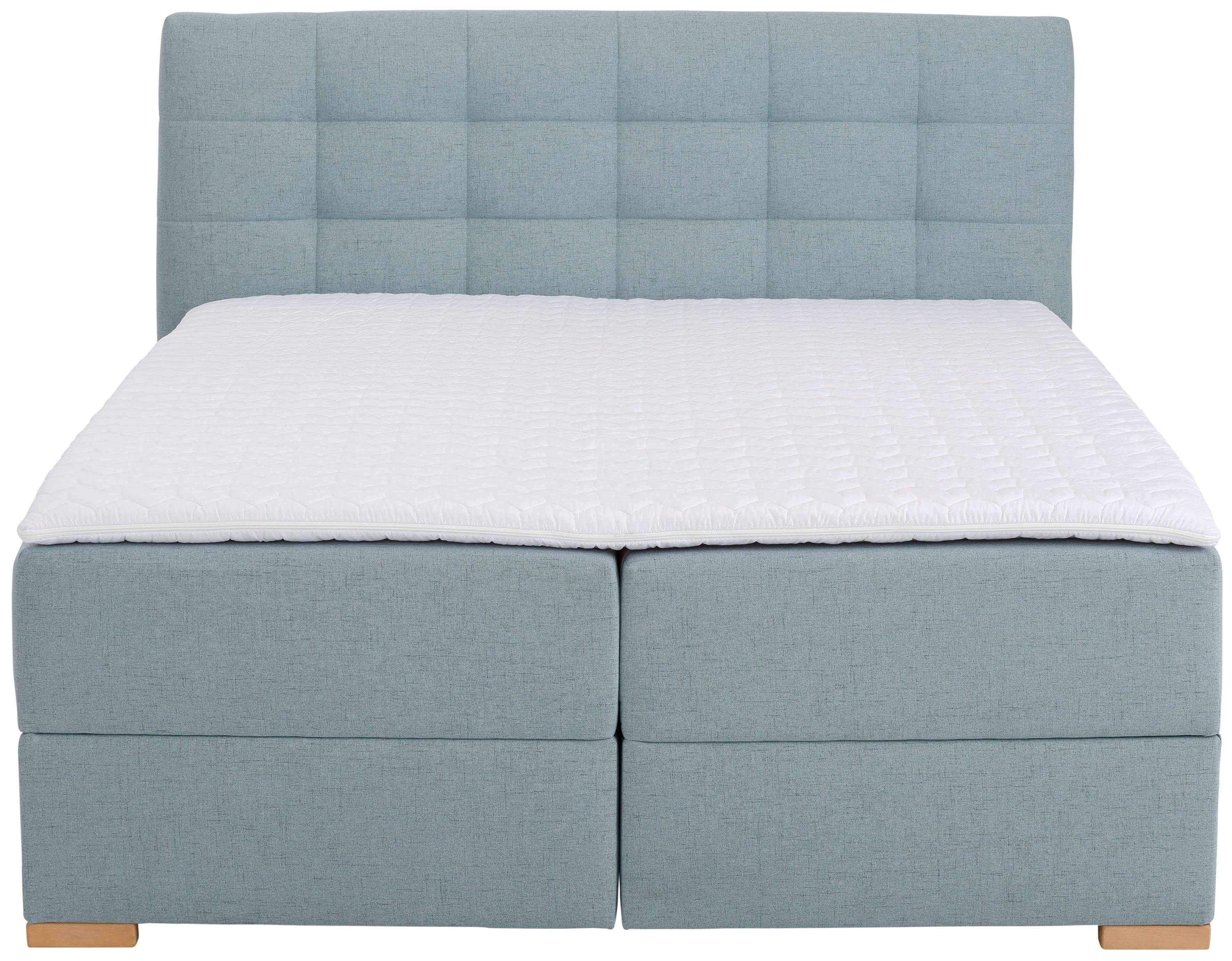 Home affaire Boxspring Olivet in 4 kleuren, 4 breedten, 2 matrassoorten, ook in extra lang 220 cm
