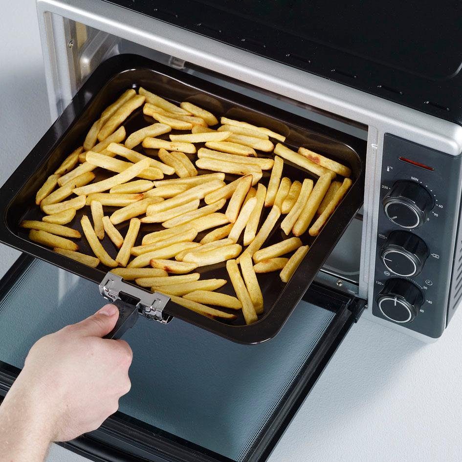 Severin Mini-oven TO 2056 Luchtcirculatie, boven- en onderwarmte afzonderlijk of gecombineerd schakelbaar