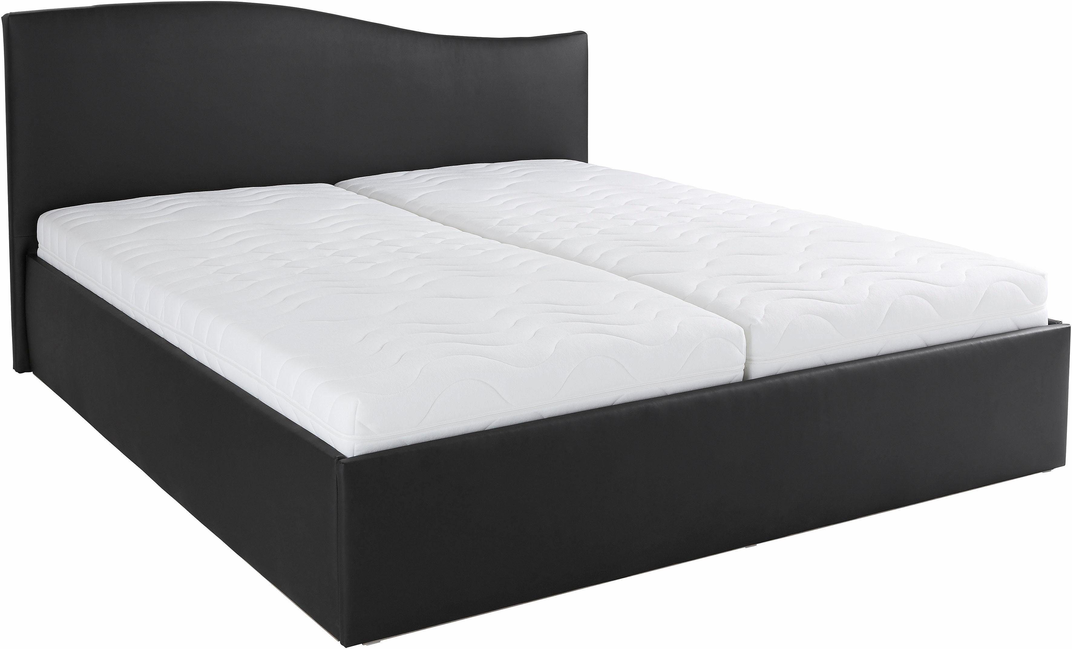 Westfalia Polsterbetten Gestoffeerd bed met bedkist bij uitvoering met matras