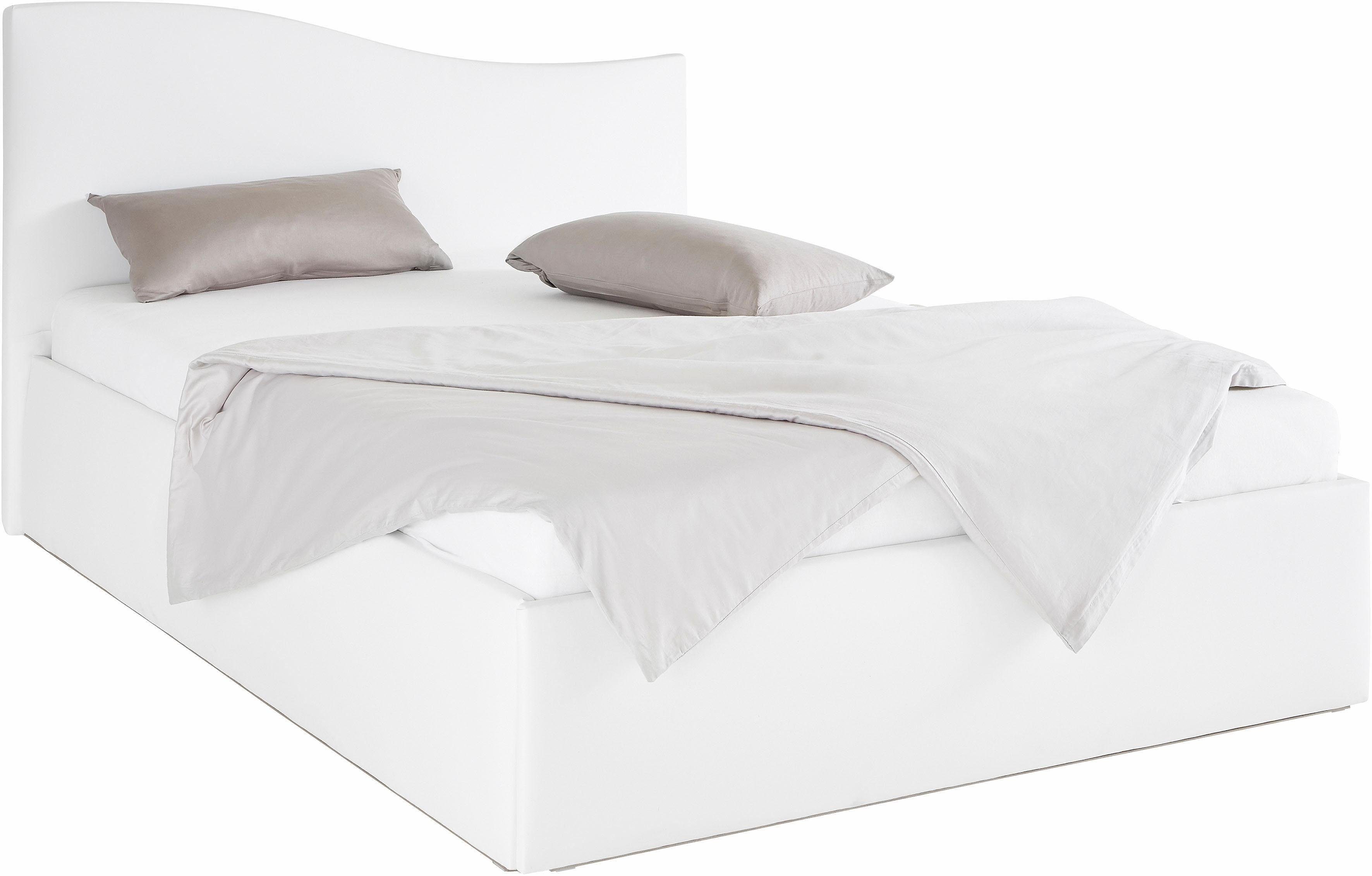 Westfalia Polsterbetten Gestoffeerd bed met bedkist bij uitvoering met matras