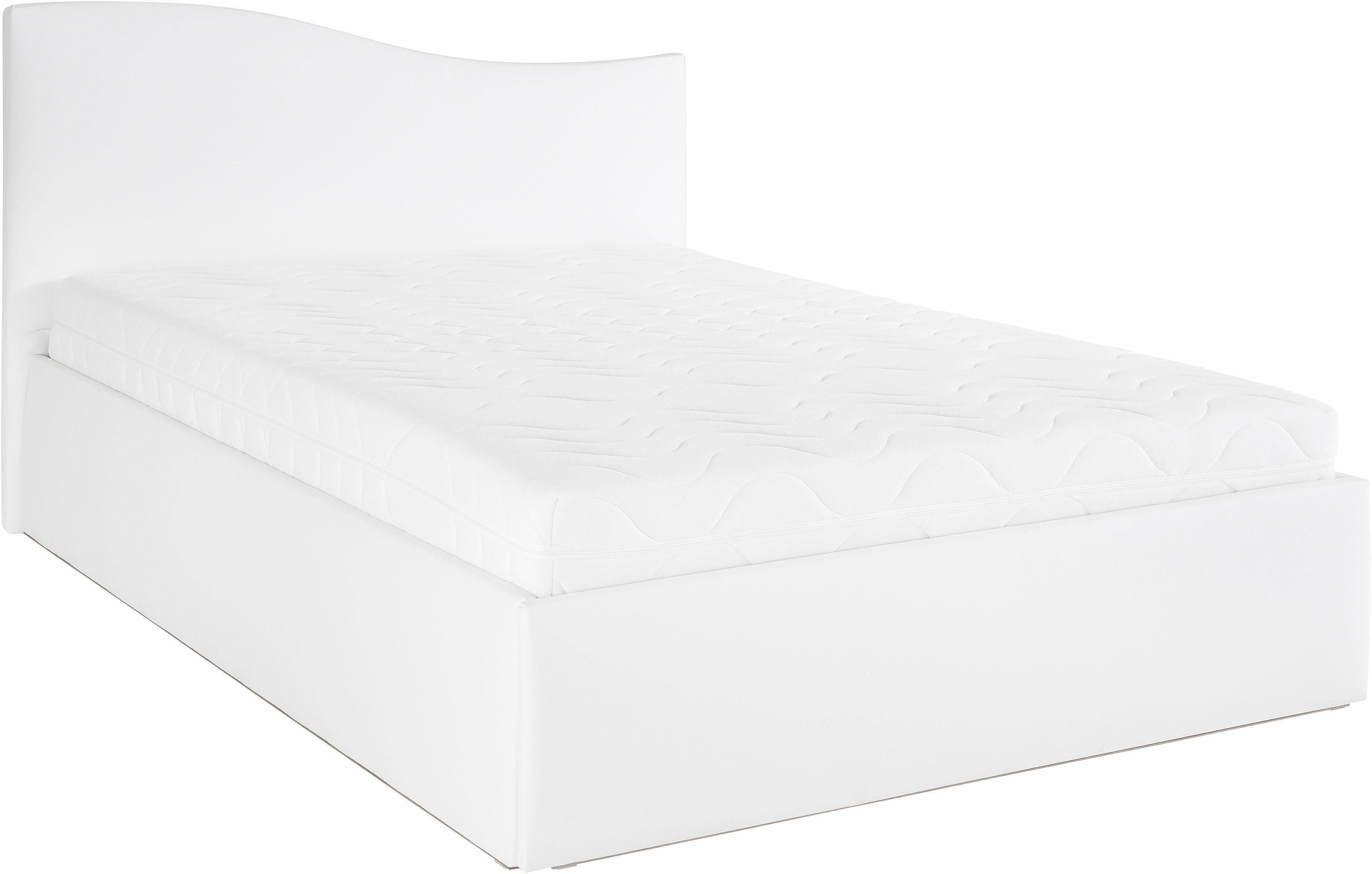 Westfalia Polsterbetten Gestoffeerd bed met bedkist bij uitvoering met matras