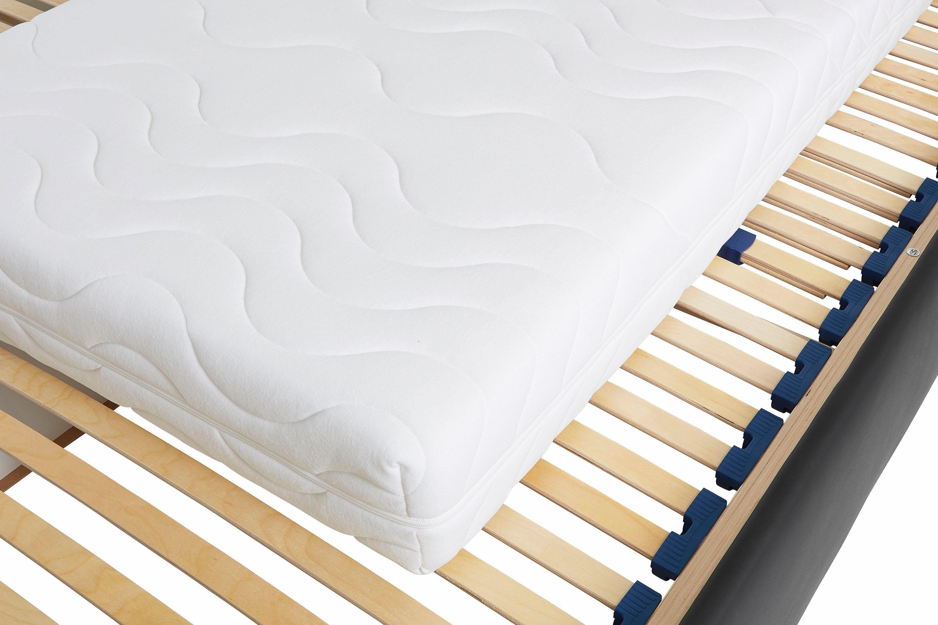 Westfalia Polsterbetten Gestoffeerd bed met bedkist bij uitvoering met matras