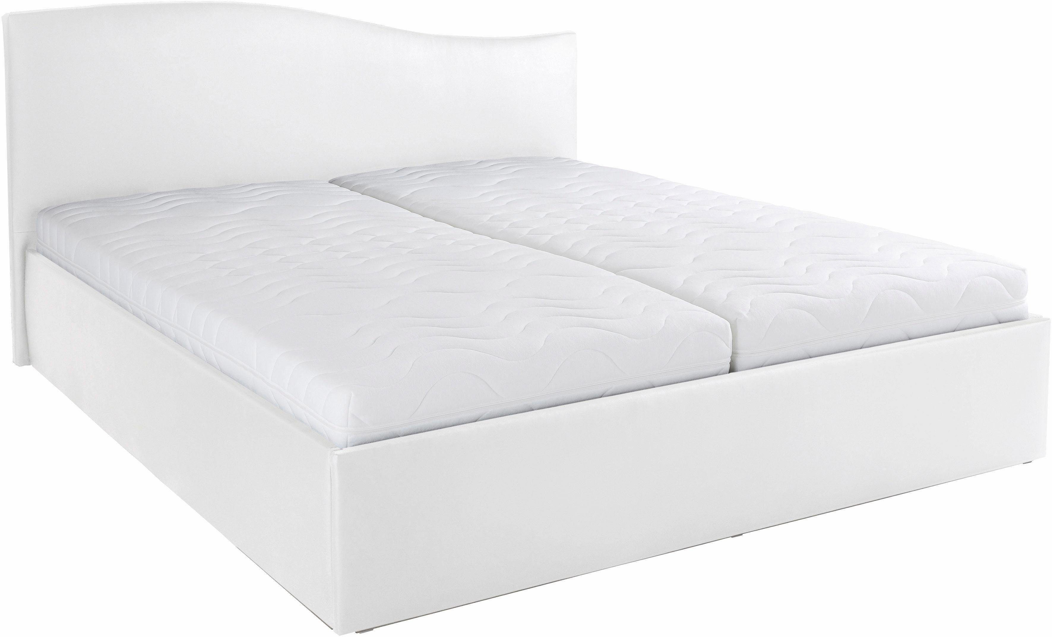 Westfalia Polsterbetten Gestoffeerd bed met bedkist bij uitvoering met matras
