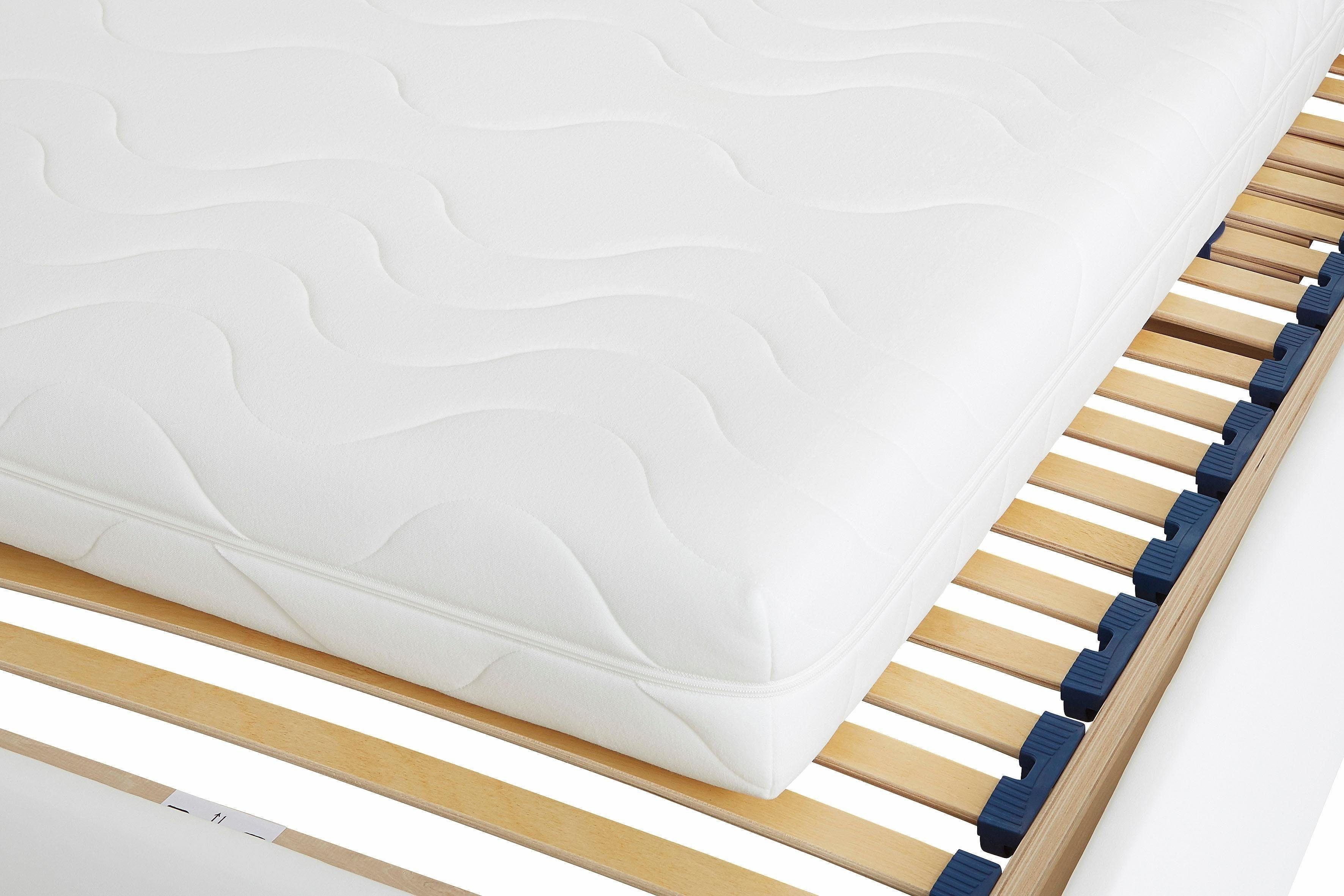Westfalia Polsterbetten Gestoffeerd bed met bedkist bij uitvoering met matras