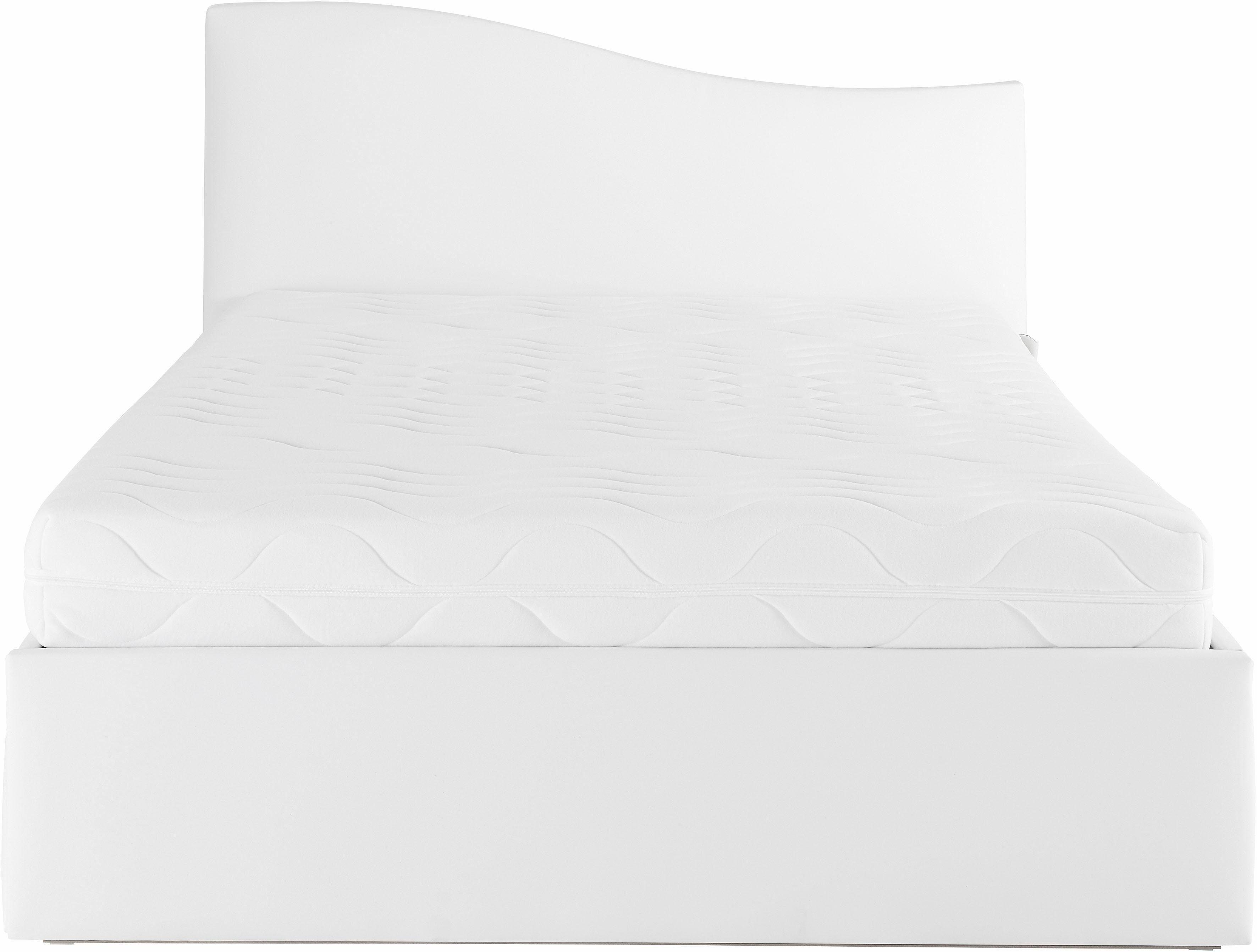 Westfalia Polsterbetten Gestoffeerd bed met bedkist bij uitvoering met matras