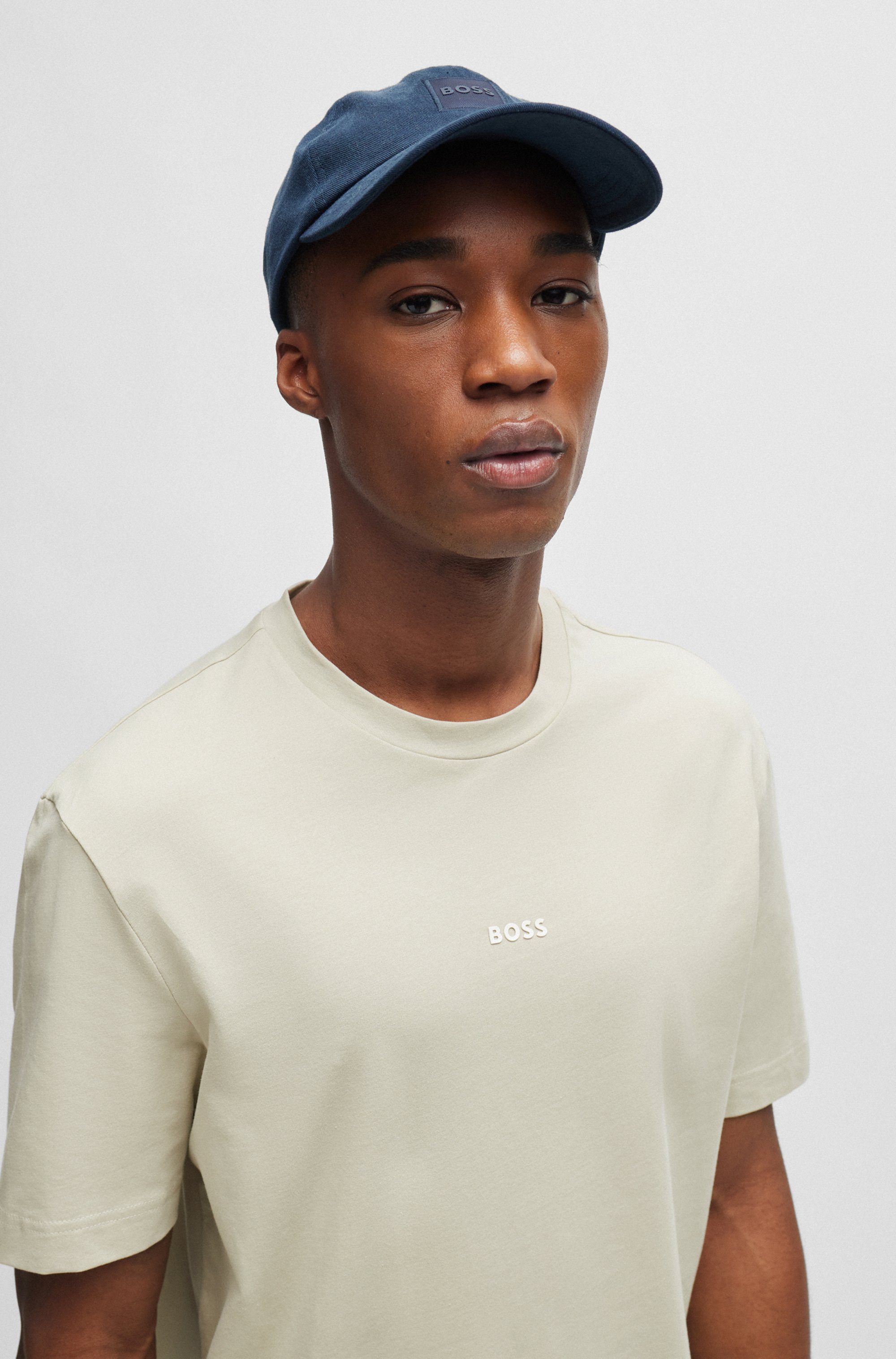 Boss Orange Shirt met print TChup met merkprint op de borst (1-delig)