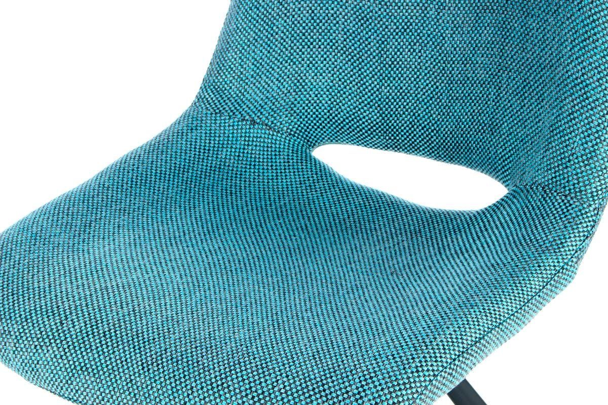 Kayoom Stoel Josephine 325 2-delige set, tijdloos ontwerp, met geometrische uitsparing onderhoudsvriendelijk, eenvoudig, zachte bekleding voor een aangenaam zitgevoel (set, 2 stuks)