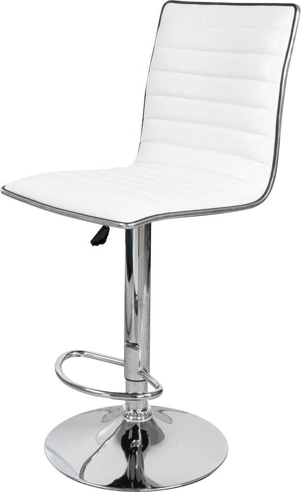 Kayoom Kinderstoel Barkruk Midnight 625 2-delige set, in leerlook, barkruk onderhoudsvriendelijk, in hoogte verstelbaar, comfortabel, draaibaar (set, 2 stuks)