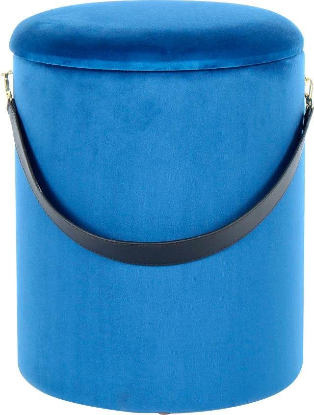 Kayoom Hocker Arabella 125 2-set, afneembare zitting, opbergruimte aan de binnenkant (set, 2 stuks)