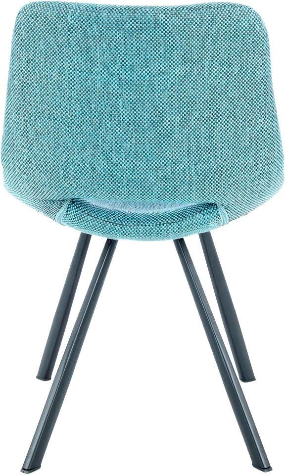 Kayoom Stoel Josephine 325 2-delige set, tijdloos ontwerp, met geometrische uitsparing onderhoudsvriendelijk, eenvoudig, zachte bekleding voor een aangenaam zitgevoel (set, 2 stuks)