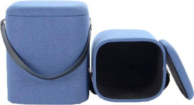 Kayoom Hocker Arabella 225 2-delige set, afneembare zitting, opslagruimte binnenin (set, 2 stuks)