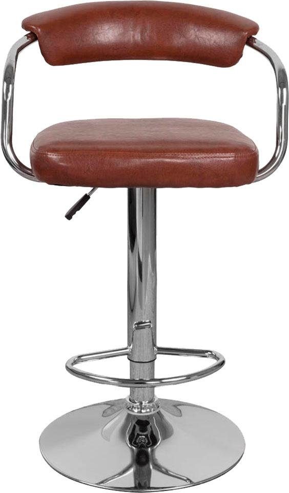 Kayoom Kinderstoel Barkruk Midnight 525 2-delige set, in leerlook, barkruk onderhoudsvriendelijk, in hoogte verstelbaar, comfortabel, draaibaar (set, 2 stuks)