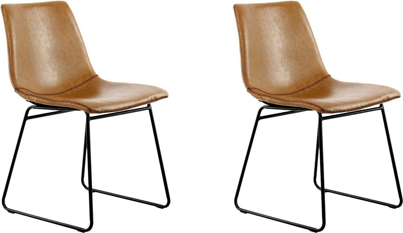 Kayoom Stoel Caila 110 2-delige set, eetkamerstoel in robuuste uitvoering onderhoudsvriendelijk, modern, duurzaam, integreerbaar in elke woonstijl