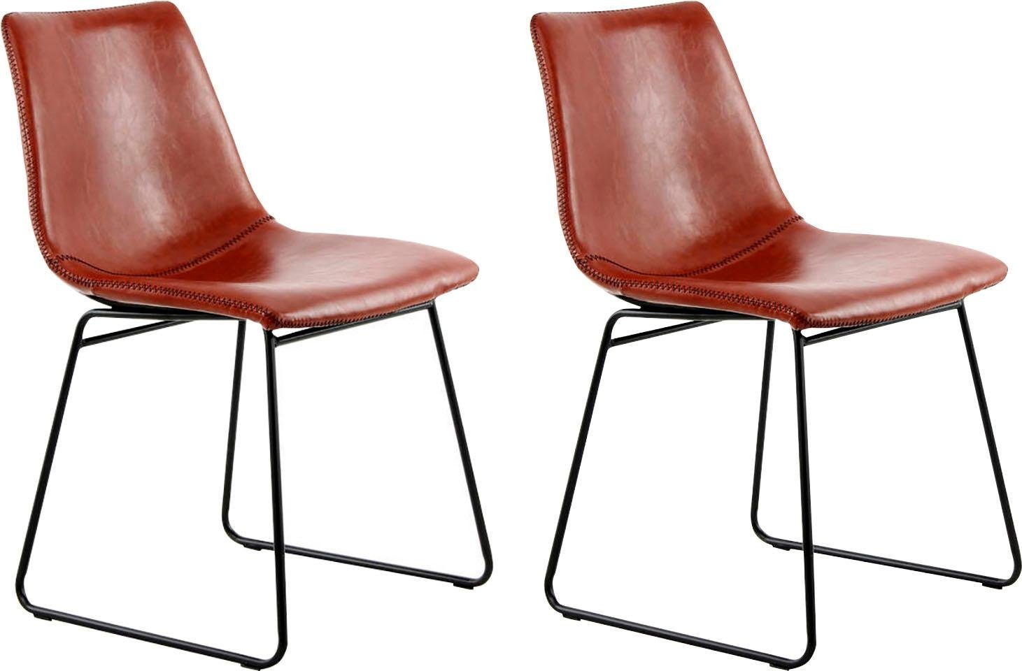 Kayoom Stoel Caila 110 2-delige set, eetkamerstoel in robuuste uitvoering onderhoudsvriendelijk, modern, duurzaam, integreerbaar in elke woonstijl