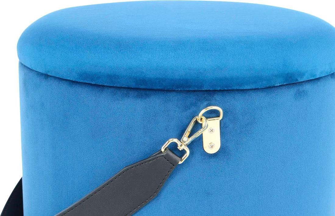 Kayoom Hocker Arabella 125 2-set, afneembare zitting, opbergruimte aan de binnenkant (set, 2 stuks)