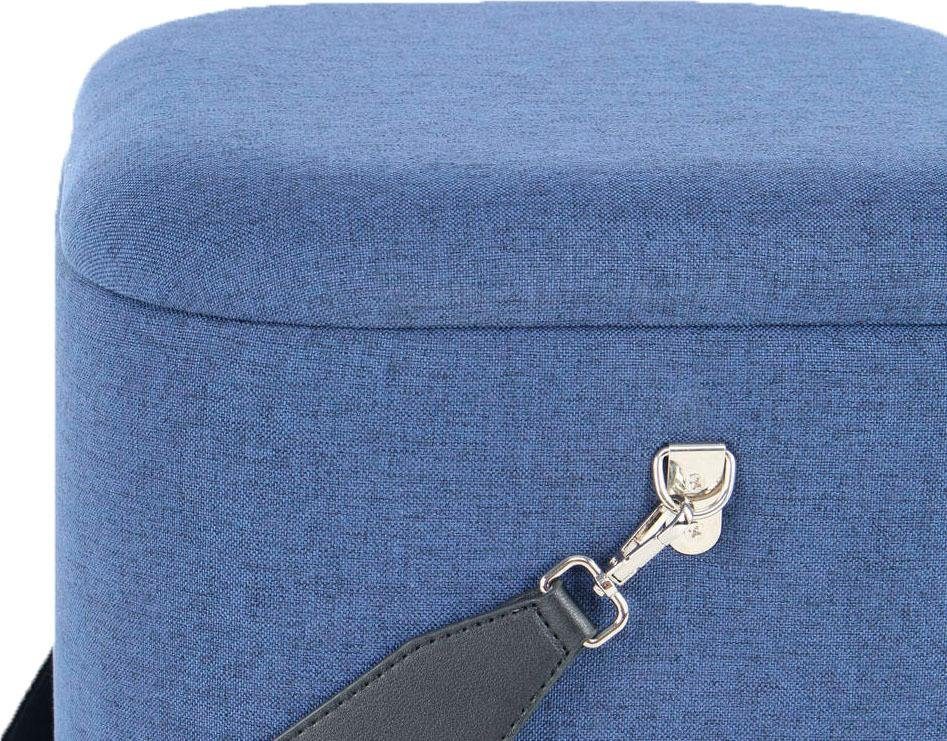 Kayoom Hocker Arabella 225 2-delige set, afneembare zitting, opslagruimte binnenin (set, 2 stuks)