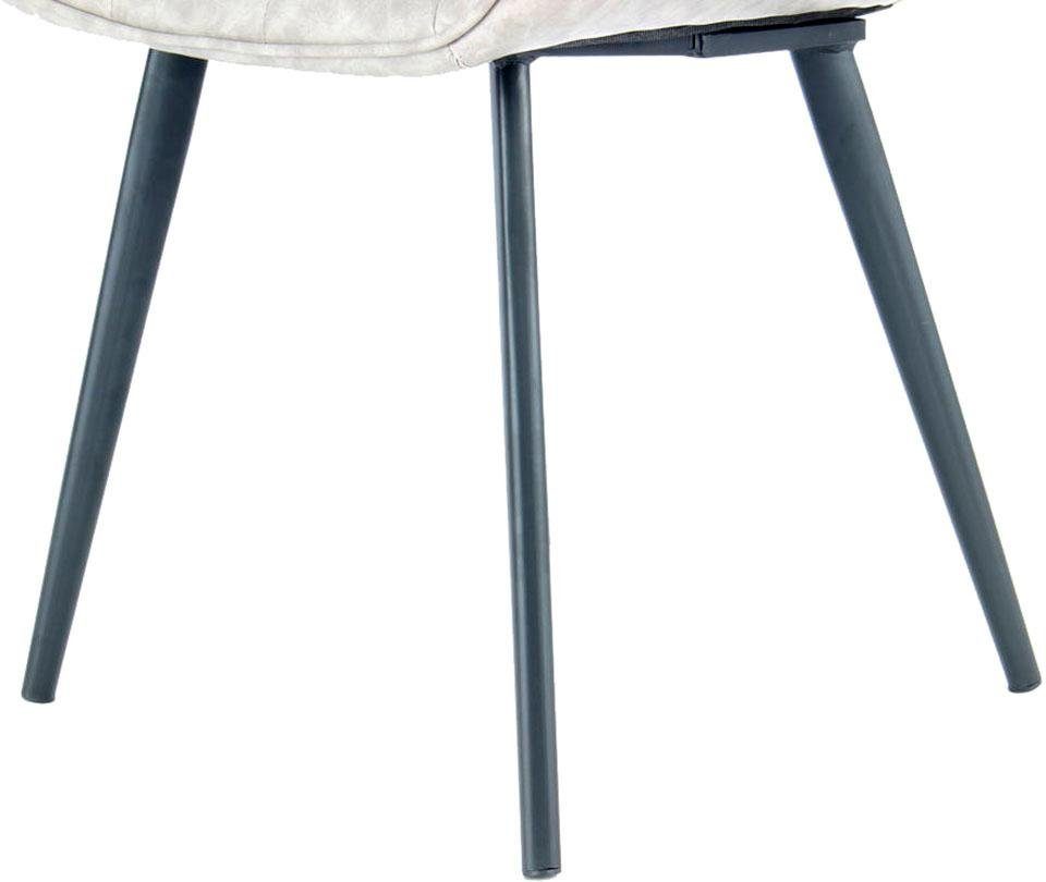 Kayoom Stoel Demi 325 2-delige set, relaxstoel, effen kleurontwerp onderhoudsvriendelijk, elegante uitstraling, in subtiele kleuren (set, 2 stuks)