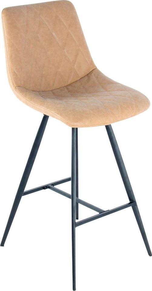 Kayoom Kinderstoel Barkruk Frances 425 2-delige set, stijlvolle retro-look barkruk onderhoudsvriendelijk, comfortabel, aantrekkelijke leerlook, stijlvolle retro-look (set, 2 stuks)