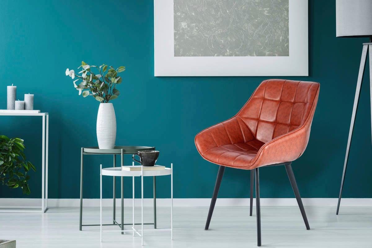 Kayoom Stoel Demi 325 2-delige set, relaxstoel, effen kleurontwerp onderhoudsvriendelijk, elegante uitstraling, in subtiele kleuren (set, 2 stuks)