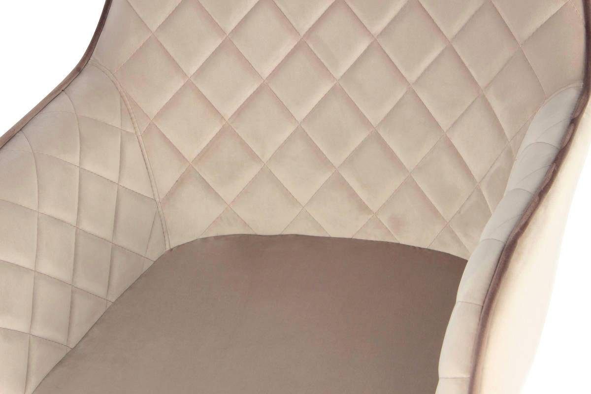 Kayoom Stoel Amino 525, stijlvolle designstoel, fluweelzachte bekleding van velvet stof (1 stuk)