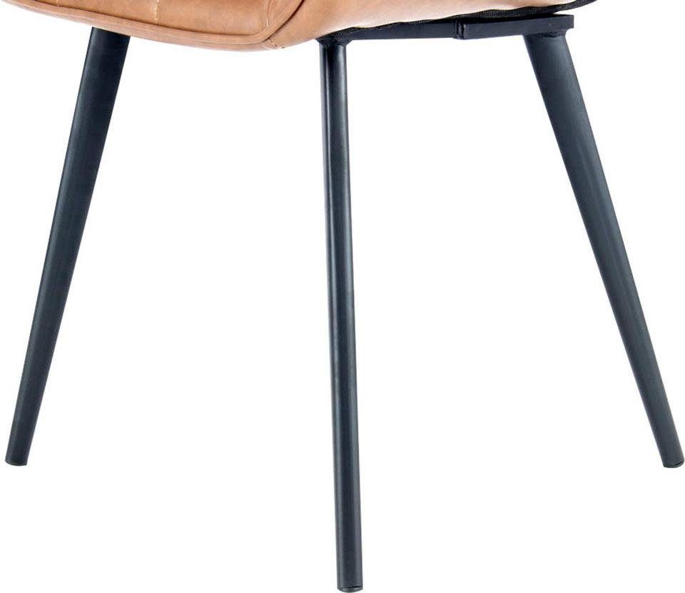 Kayoom Stoel Demi 325 2-delige set, relaxstoel, effen kleurontwerp onderhoudsvriendelijk, elegante uitstraling, in subtiele kleuren (set, 2 stuks)