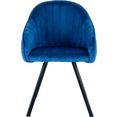 kayoom stoel jodie 125 (2 stuks) blauw