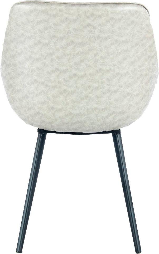 Kayoom Stoel Demi 325 2-delige set, relaxstoel, effen kleurontwerp onderhoudsvriendelijk, elegante uitstraling, in subtiele kleuren (set, 2 stuks)