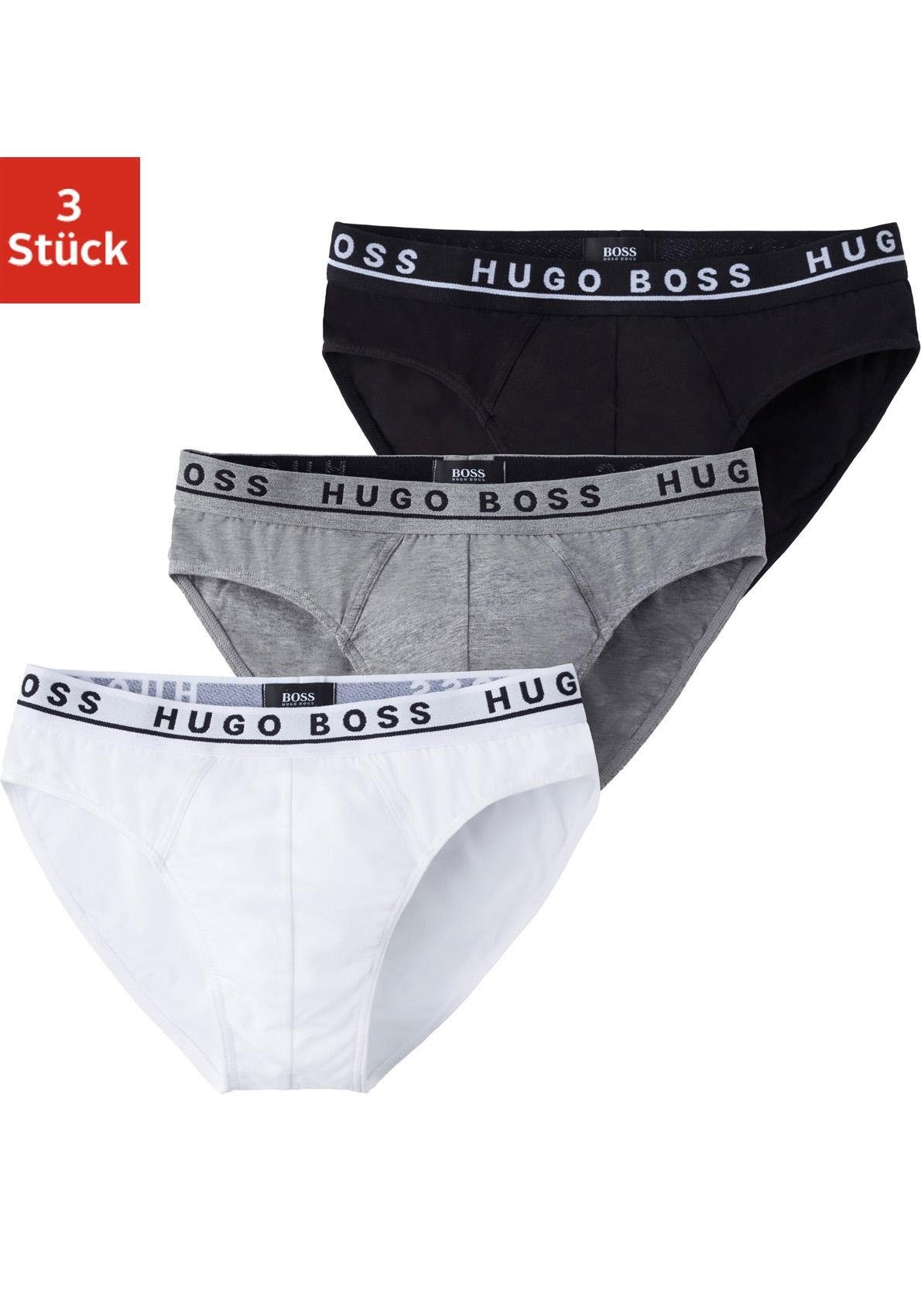 BOSS Slip weefband met logo (3 stuks)