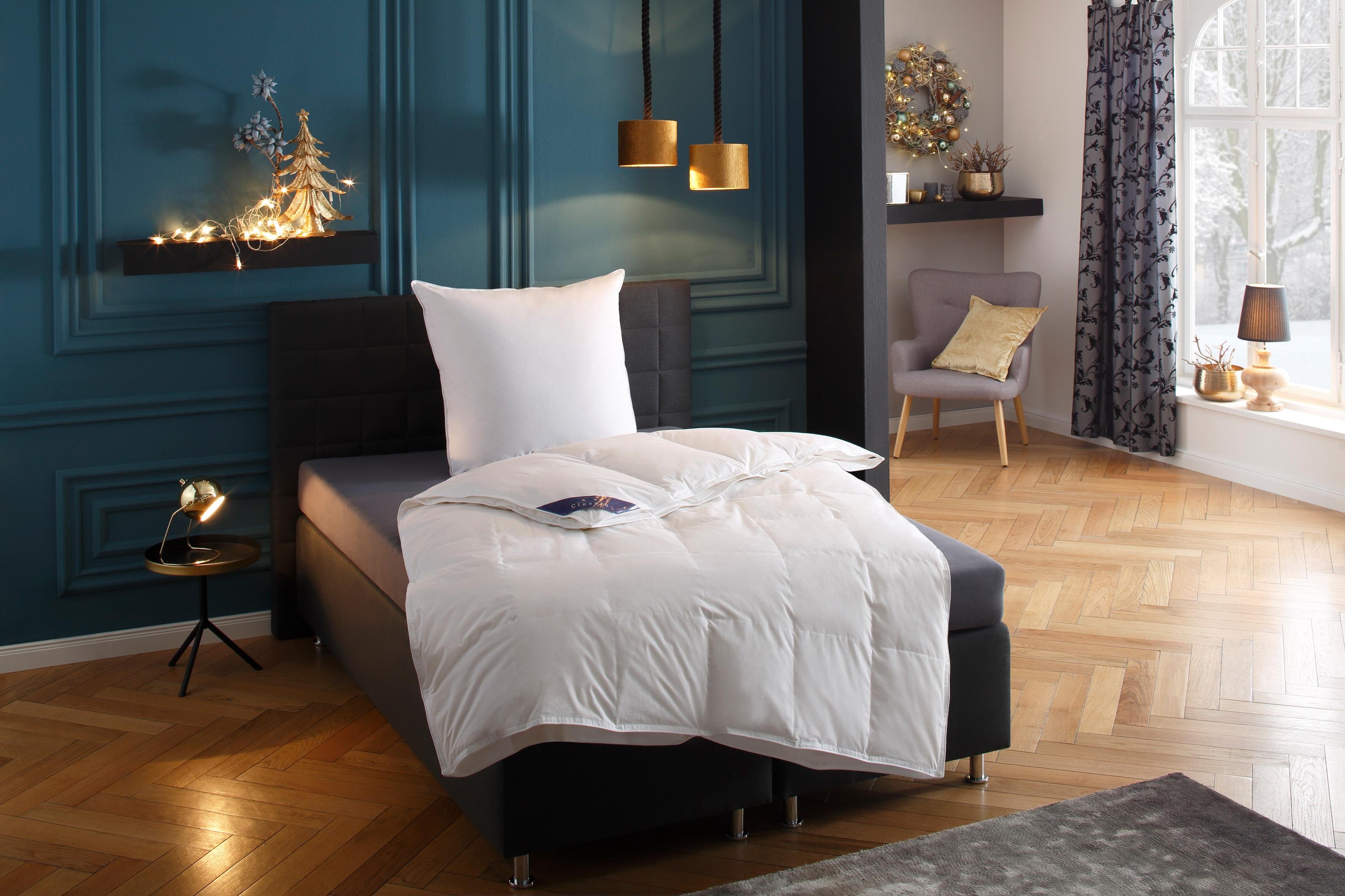 Hanse by RIBECO Veren dekbed Jonas Slaapcomfort voor alle seizoenen! 4-seizoenen dekbedden maat 155 cm x 220 cm wit