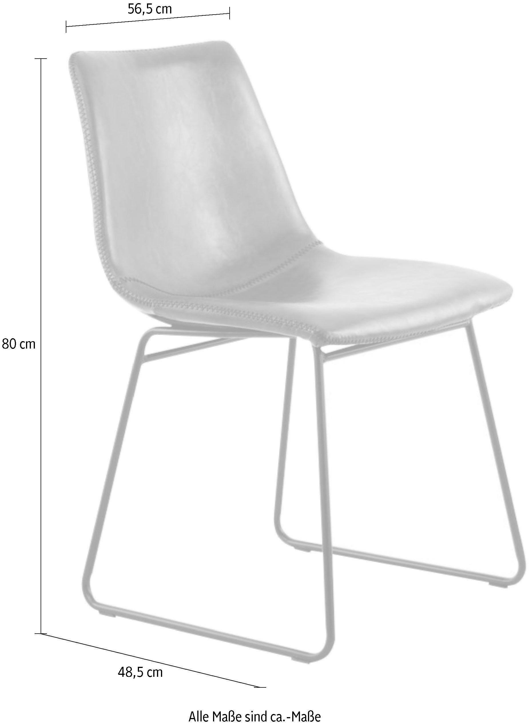 Kayoom Stoel Caila 110 2-delige set, eetkamerstoel in robuuste uitvoering onderhoudsvriendelijk, modern, duurzaam, integreerbaar in elke woonstijl (set, 2 stuks)