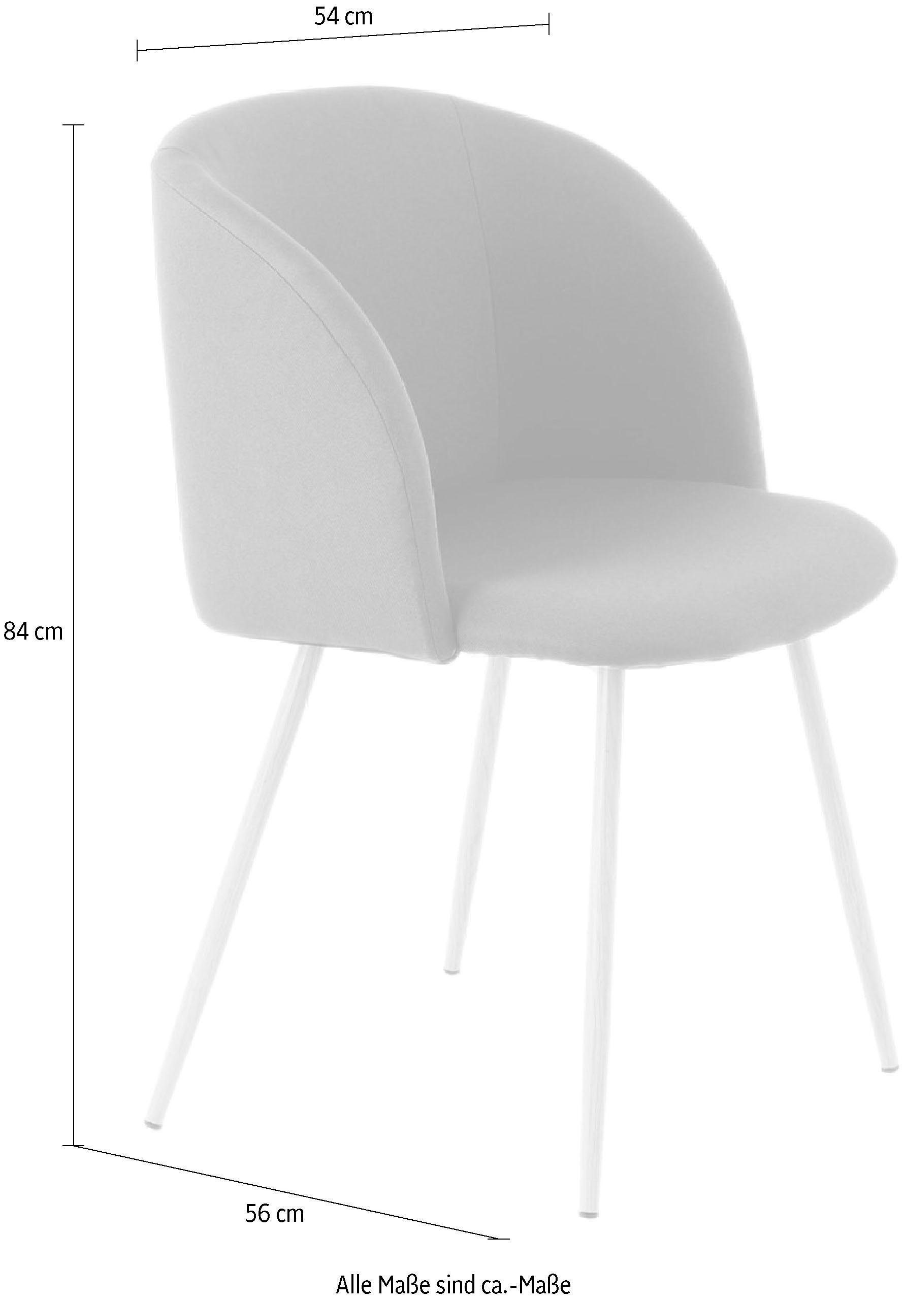Kayoom Stoel Celina 210 2-pack, gestoffeerde stoel, zitting van schuim (set, 2 stuks)