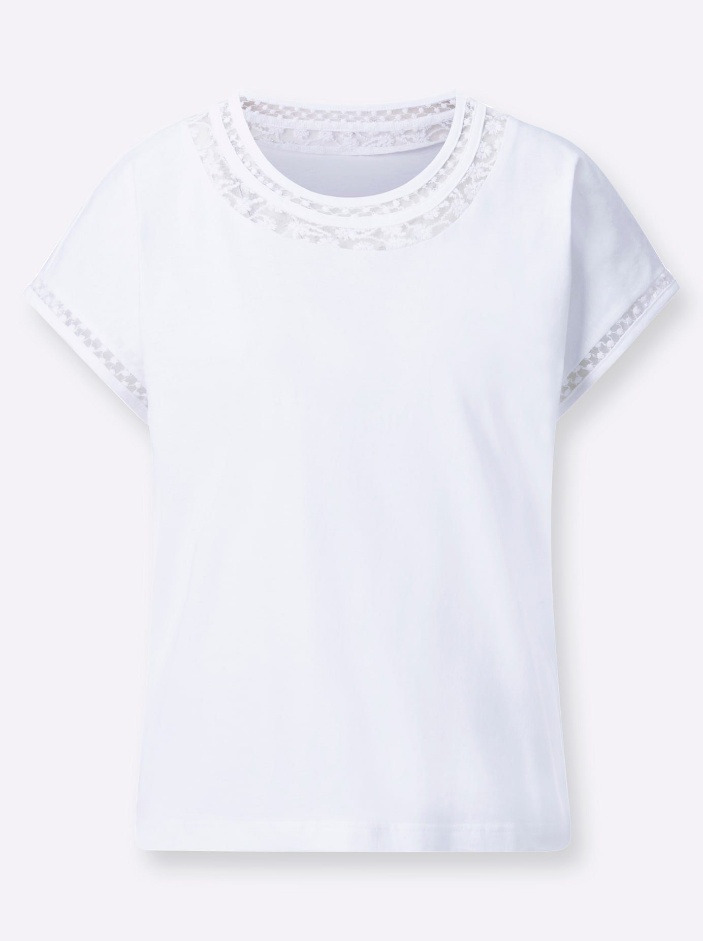 Classic Basics Shirt met ronde hals Shirt (1-delig)