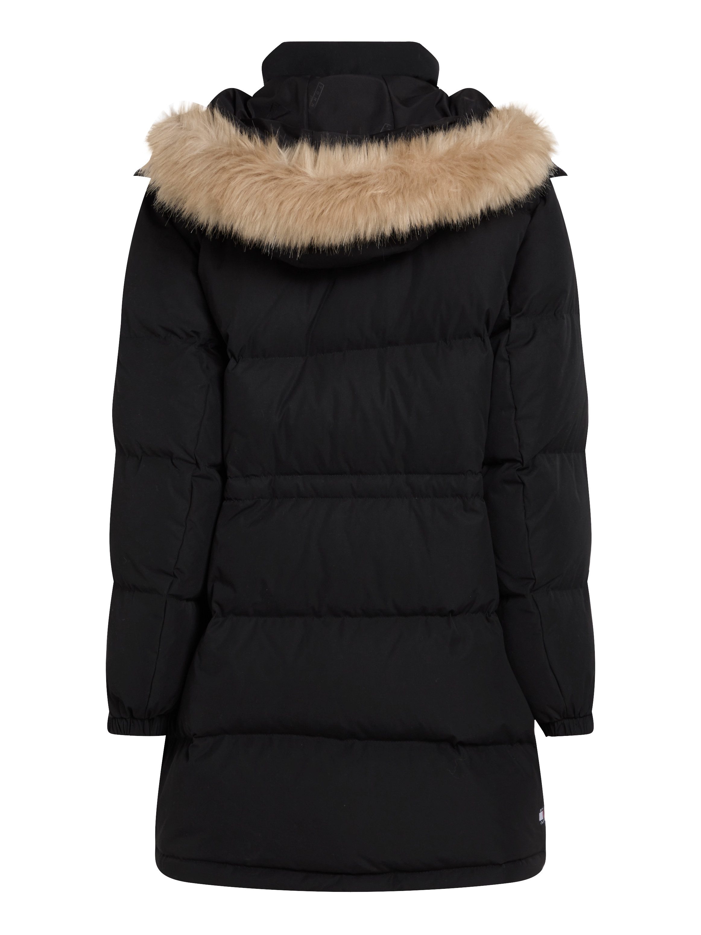 TOMMY JEANS Gewatteerde jas TJW MIDI ALASKA FAUX FUR