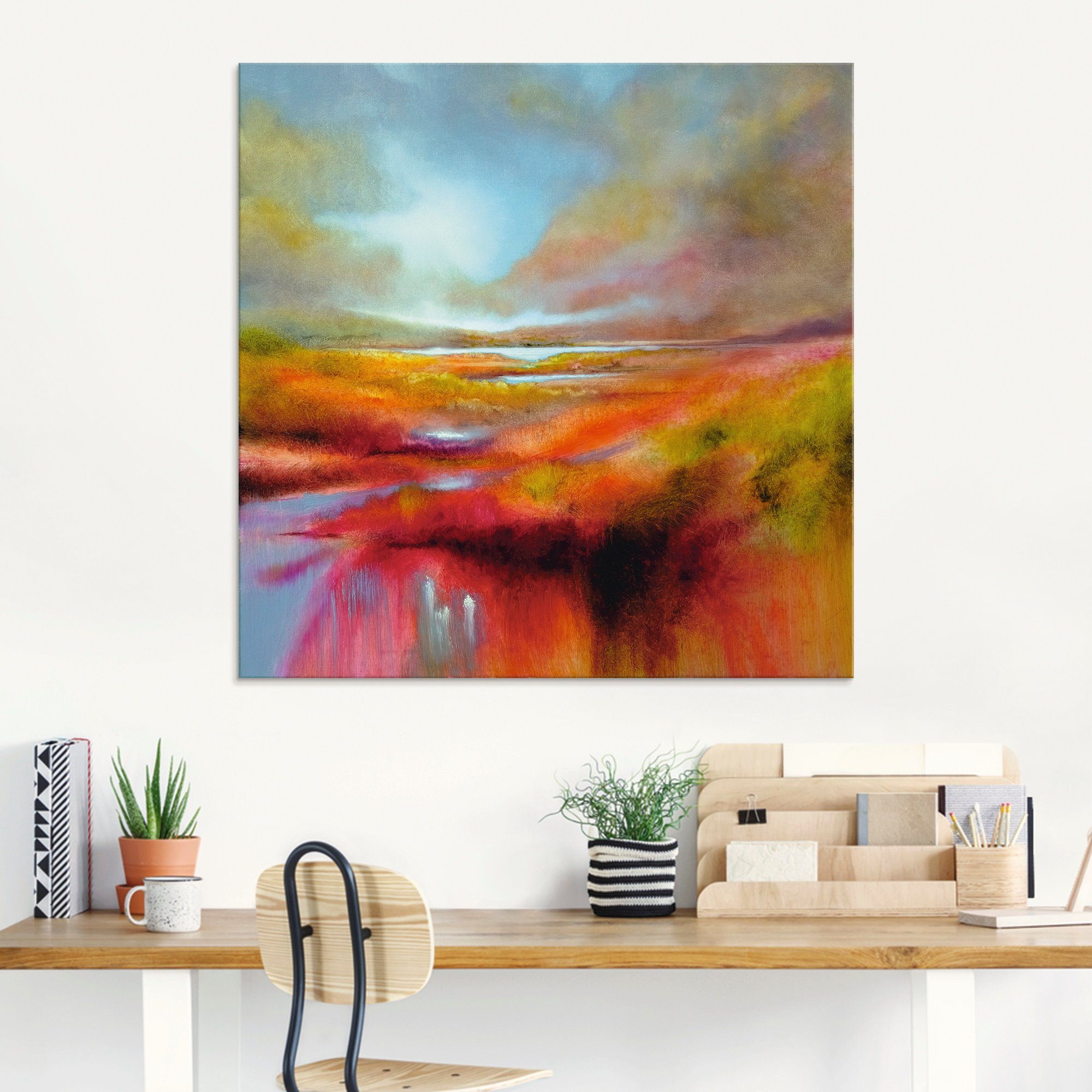 Artland Print op glas Een perfecte dag I in verschillende maten