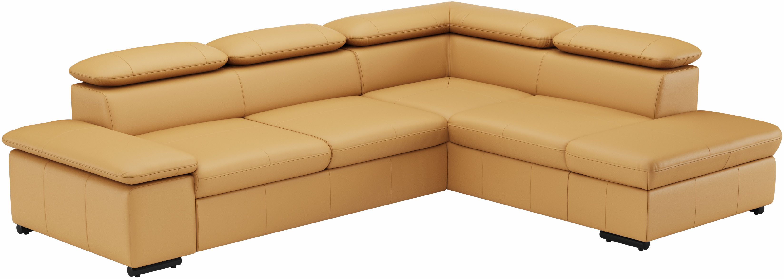 sit&more Hoekbank Alcudia L-vorm met armverstelling, optionele hoofdeindverstelling en bedfunctie