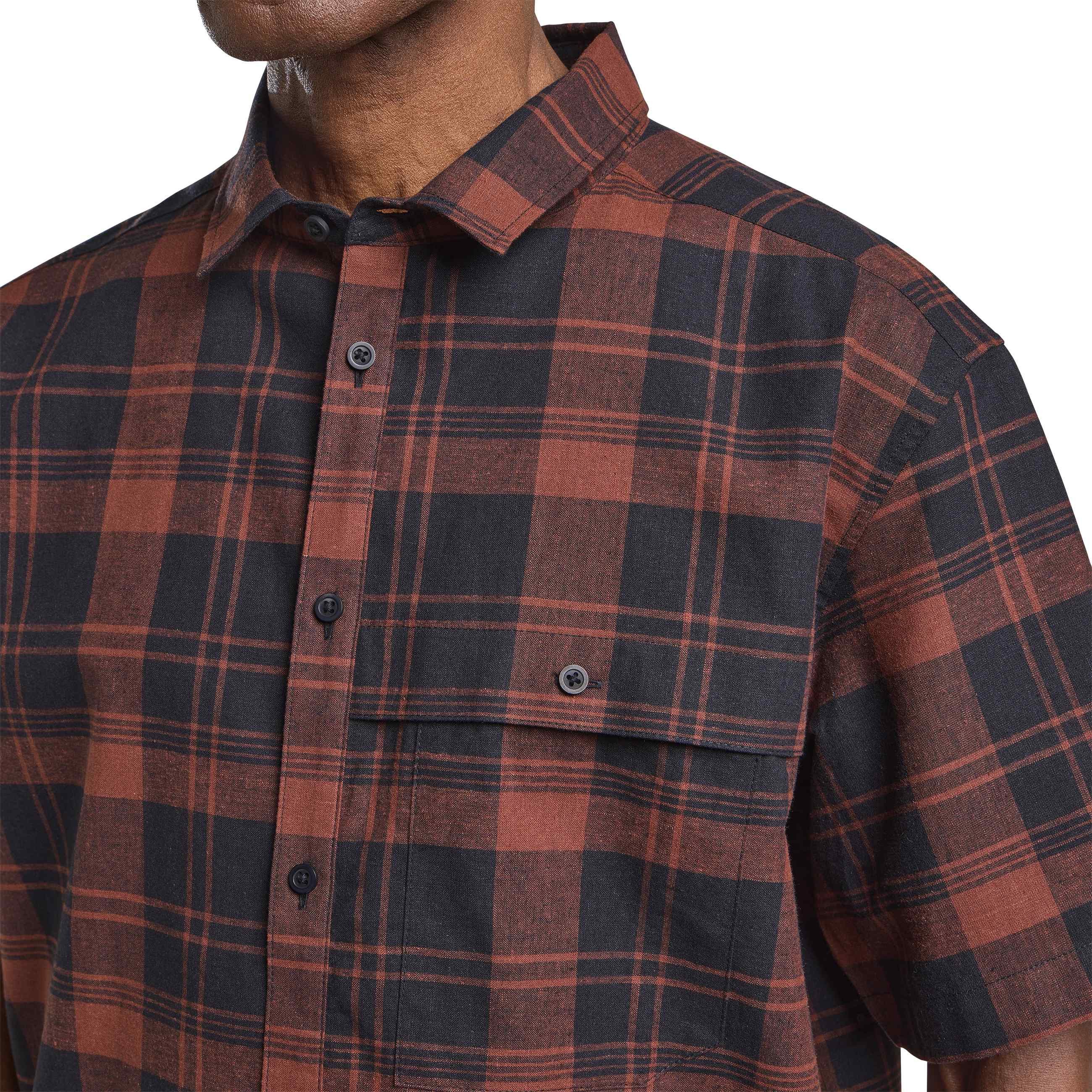 Jack Wolfskin Overhemd met korte mouwen GREAT PLAINS SHIRT M