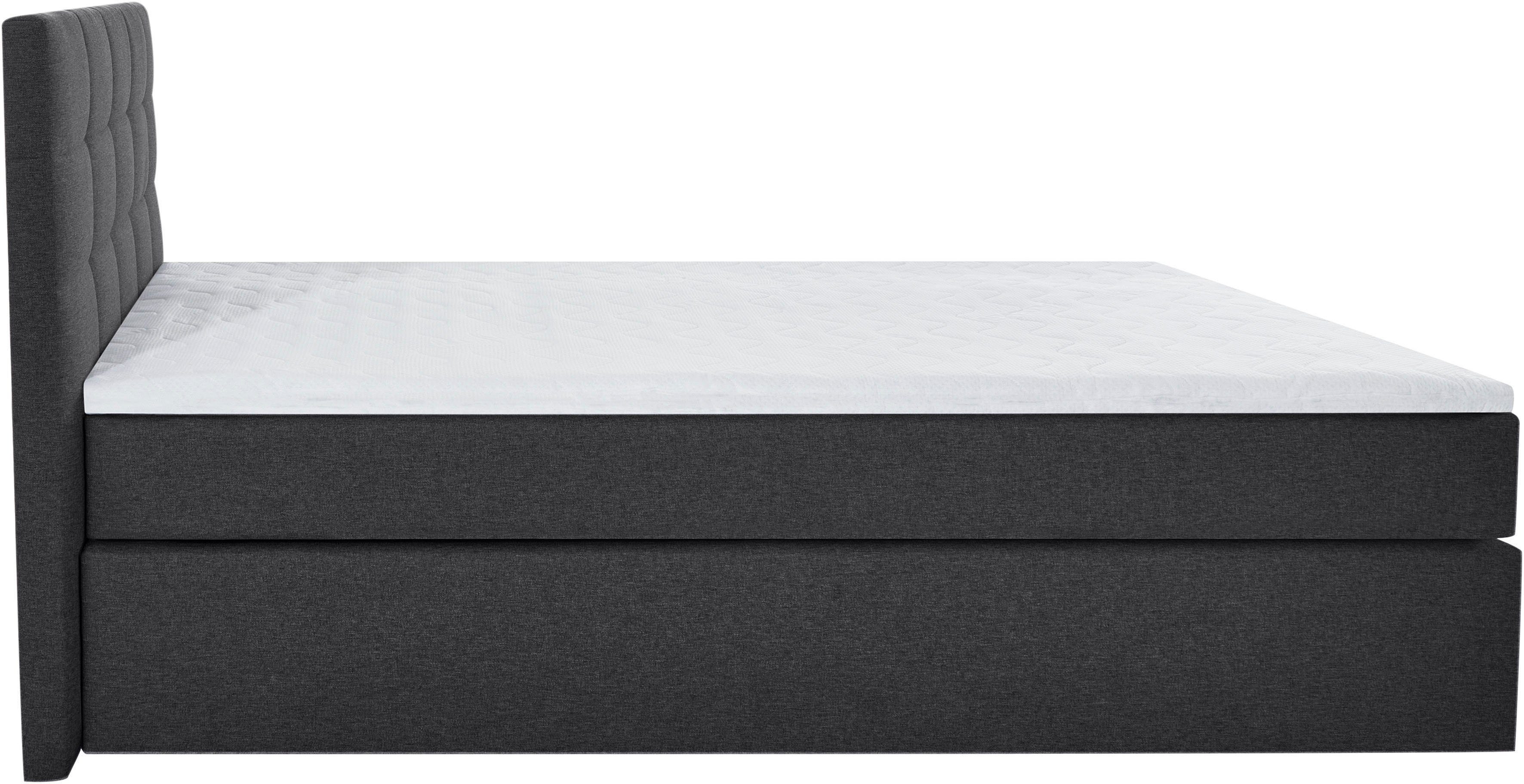 INOSIGN Boxspring OVALO optioneel met bedbox, verkrijgbaar in h2, h3 & h4
