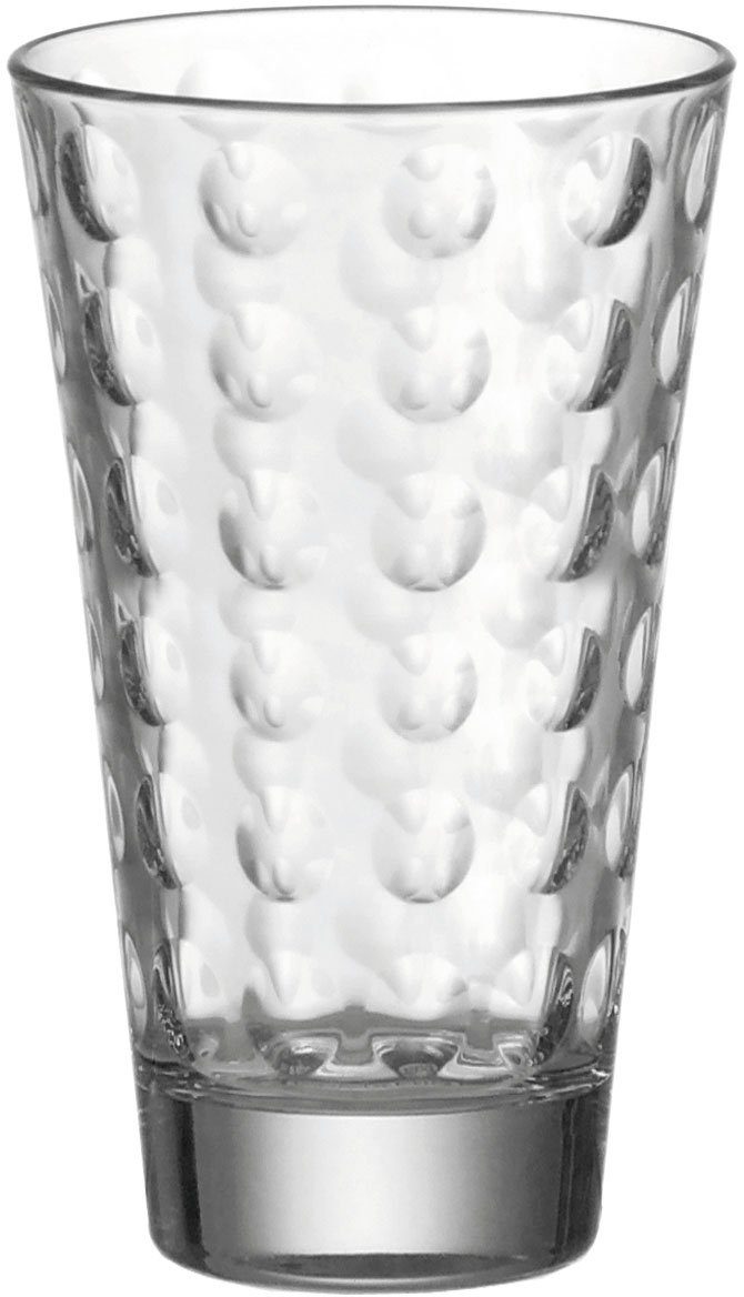 LEONARDO Longdrinkglas Optic 300 ml(set, 6-delig)