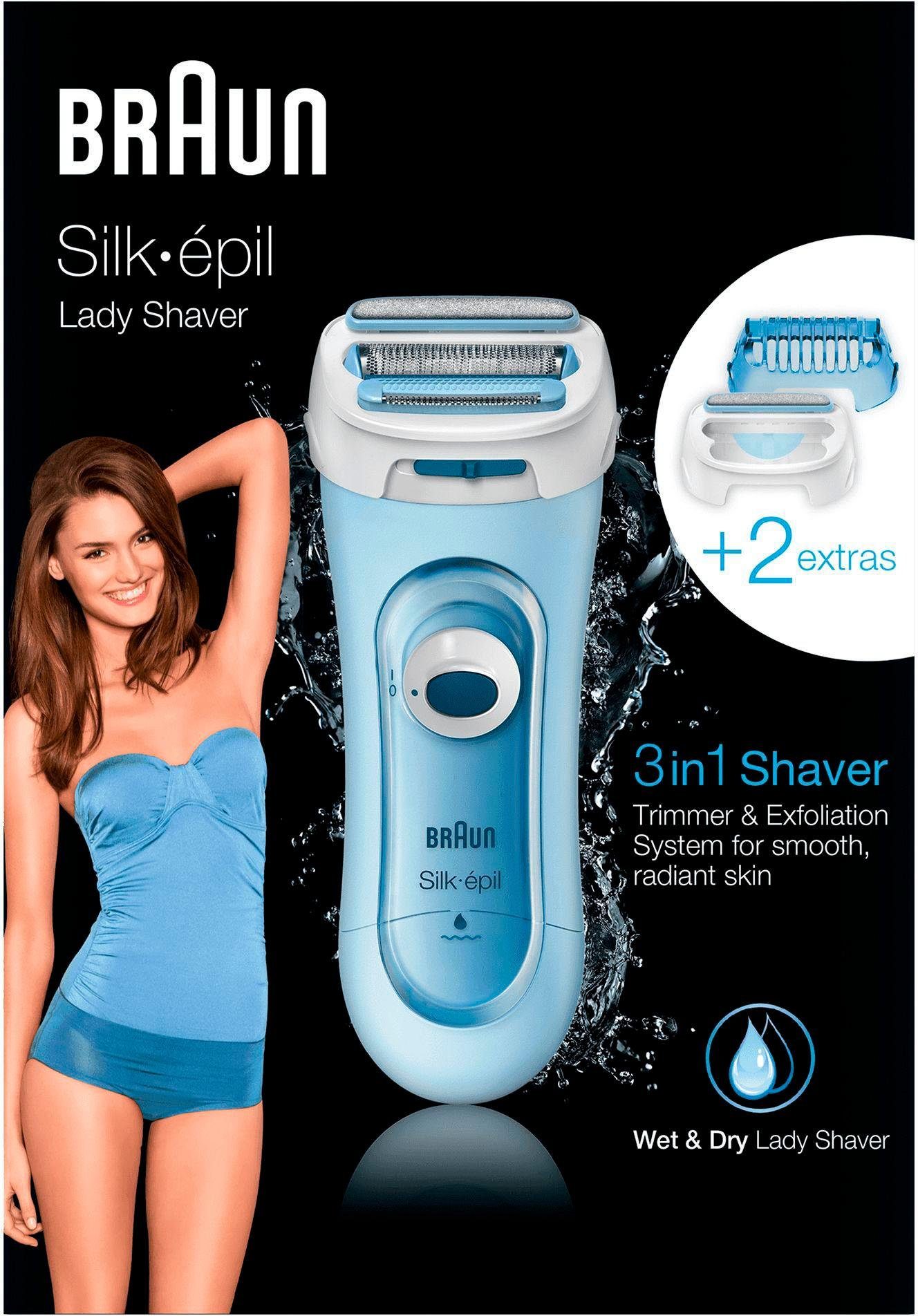 Braun Elektrisch scheerapparaat Silk-épil ladyshave 5-160