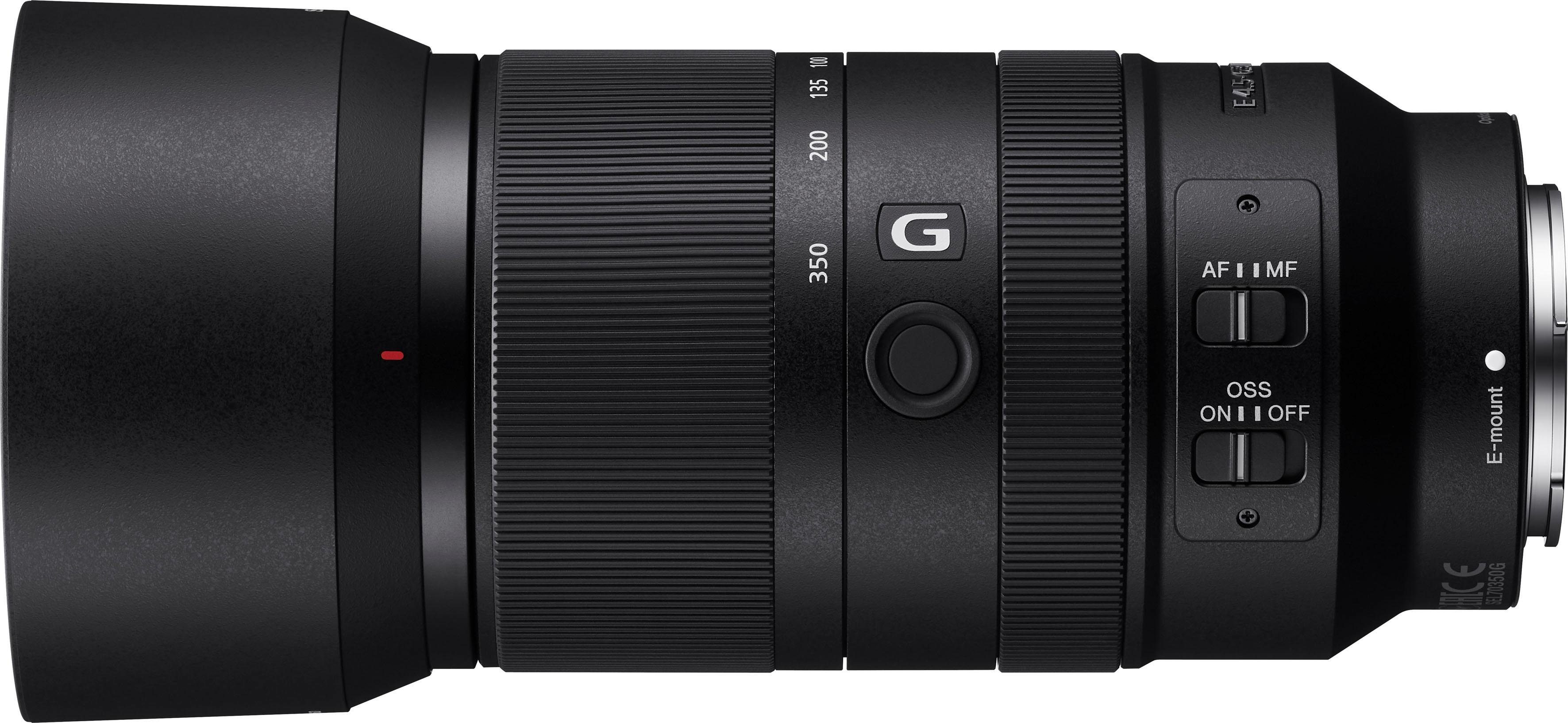 Sony Objectief SEL-70350G E-Mount super-telezoom E 70-350 mm F4.5-6.3 G, OSS, APS-C