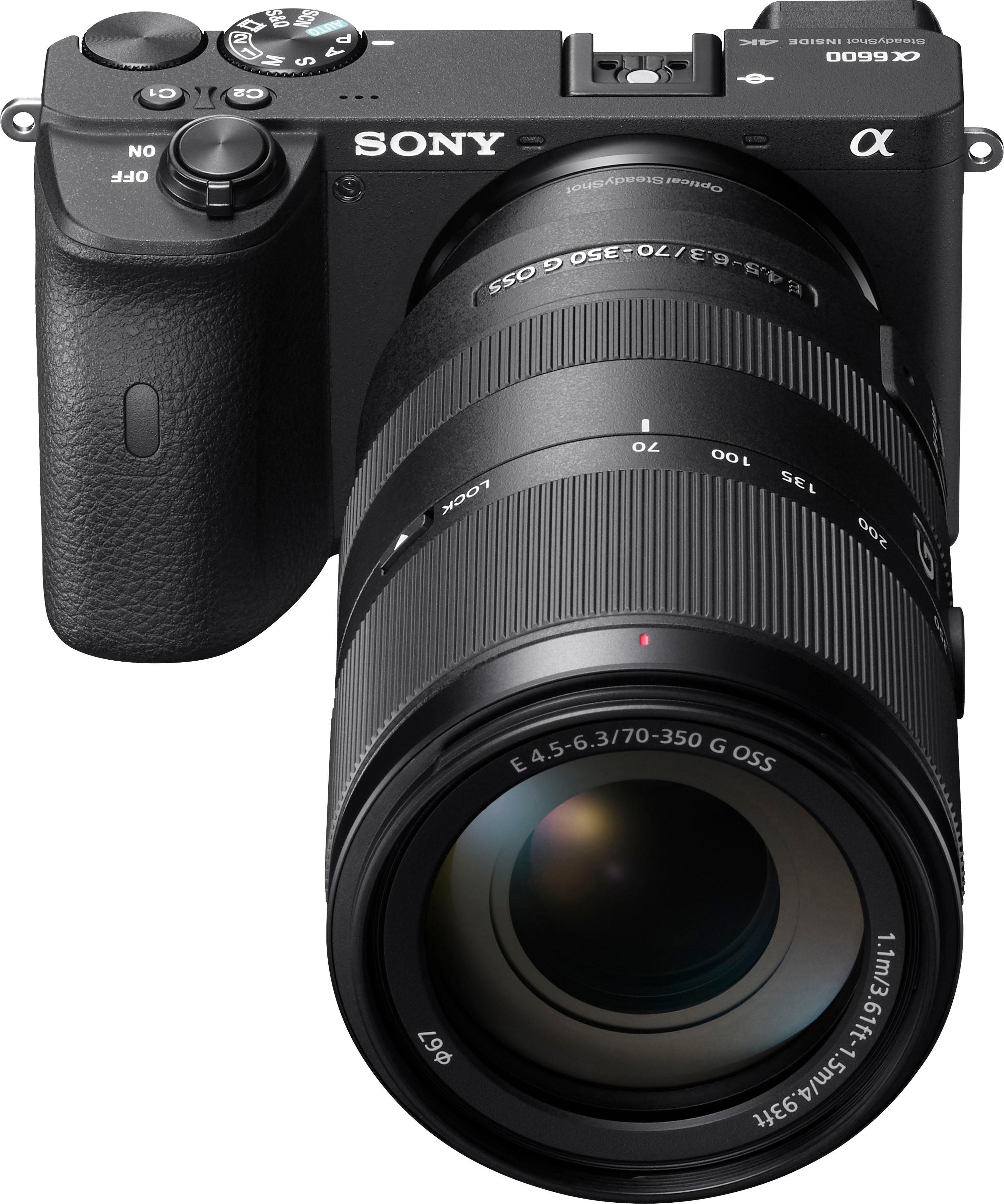 Sony Objectief SEL-70350G E-Mount super-telezoom E 70-350 mm F4.5-6.3 G, OSS, APS-C