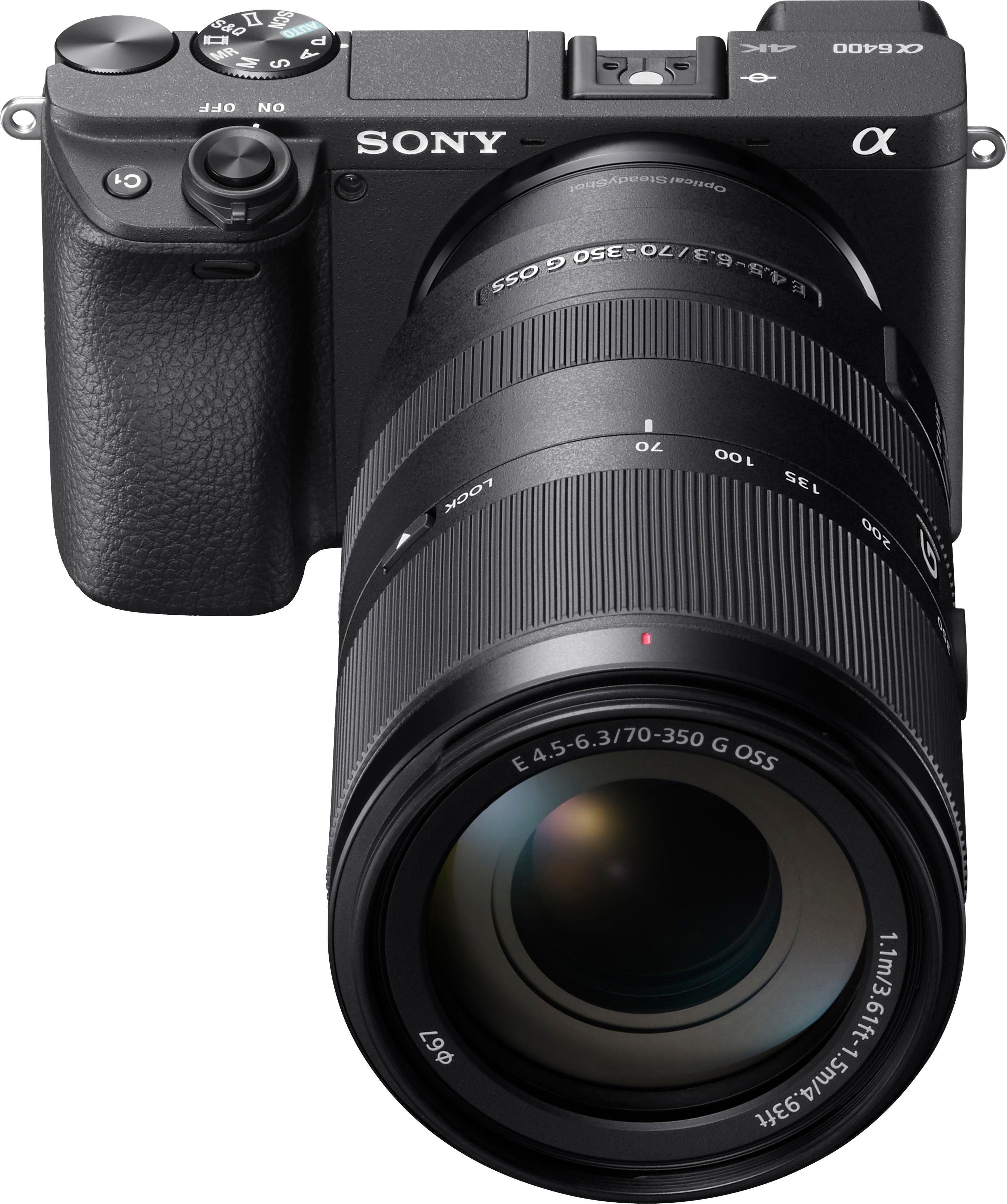 Sony Objectief SEL-70350G E-Mount super-telezoom E 70-350 mm F4.5-6.3 G, OSS, APS-C