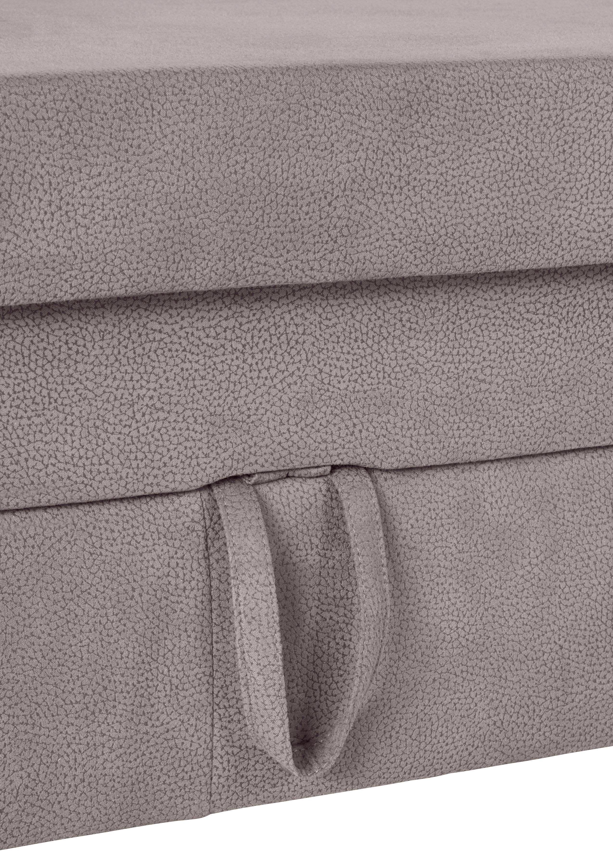 Places of Style Hoekbank Cardoso L-vorm met trapezehoek voor meer zitcomfort, naar keuze ook met slaapfunctie