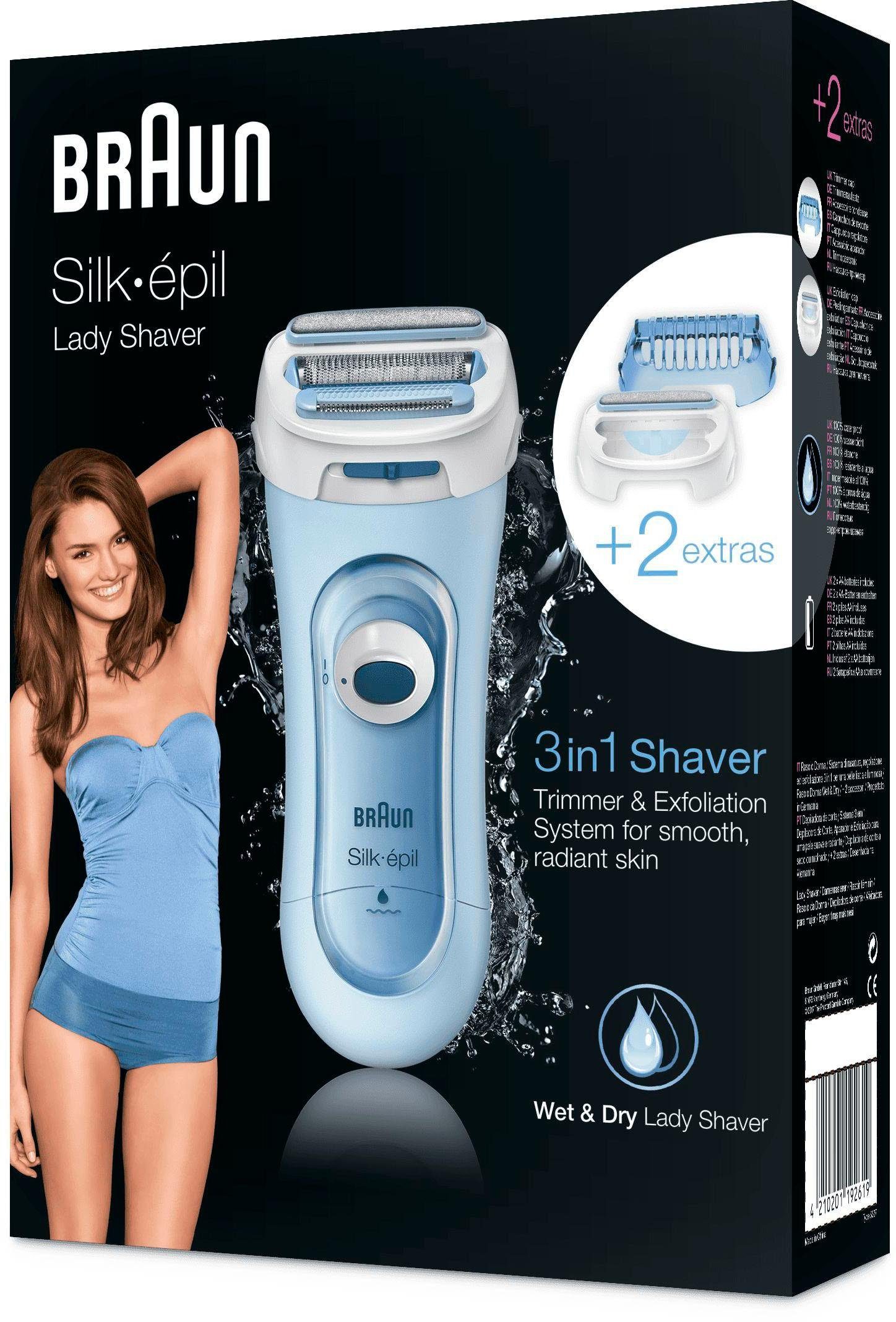 Braun Elektrisch scheerapparaat Silk-épil ladyshave 5-160