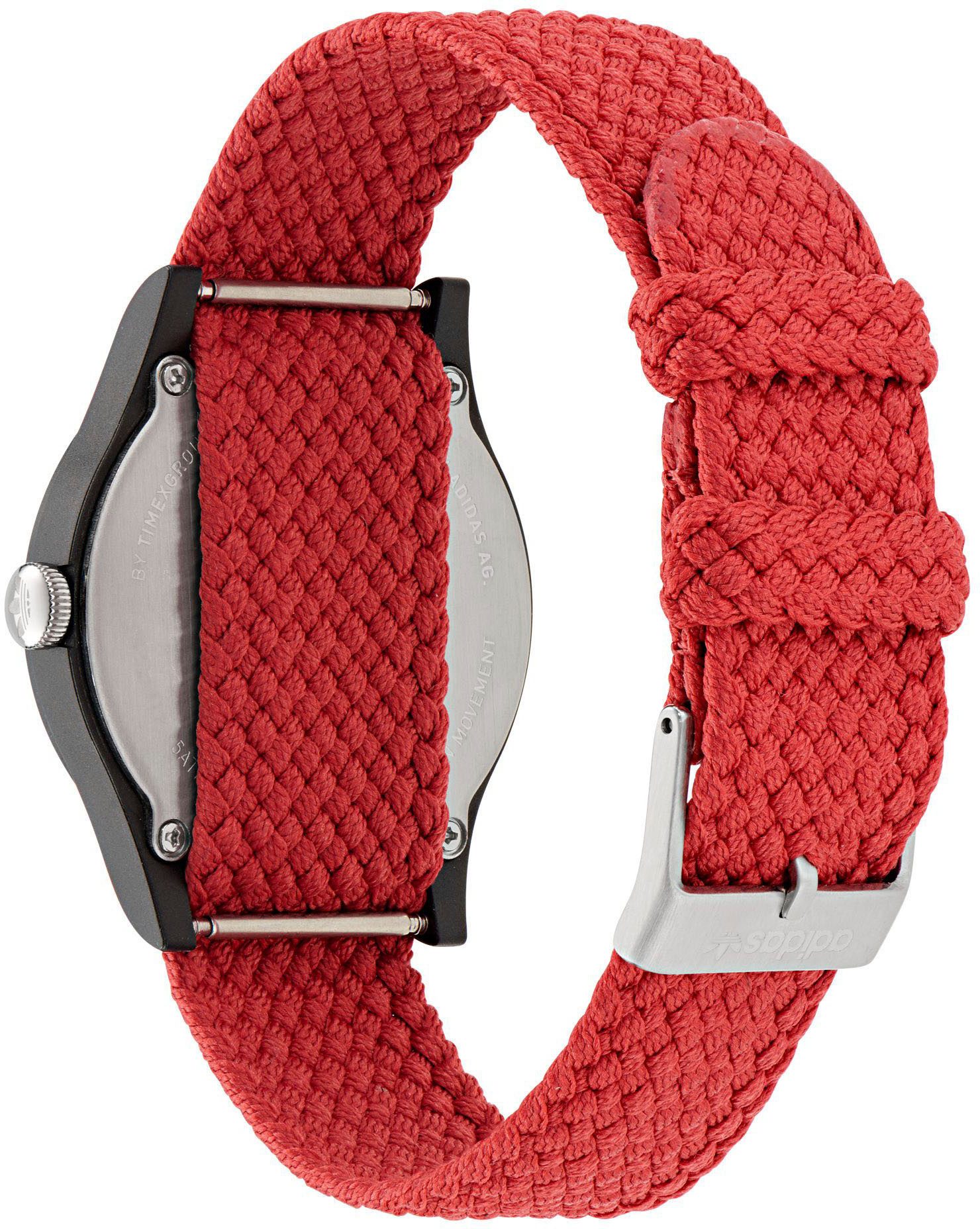 adidas Originals Kwartshorloge GAME ONE Polshorloge, herenhorloge, dameshorloge, nylon band, waterafstotend tot 5 bar