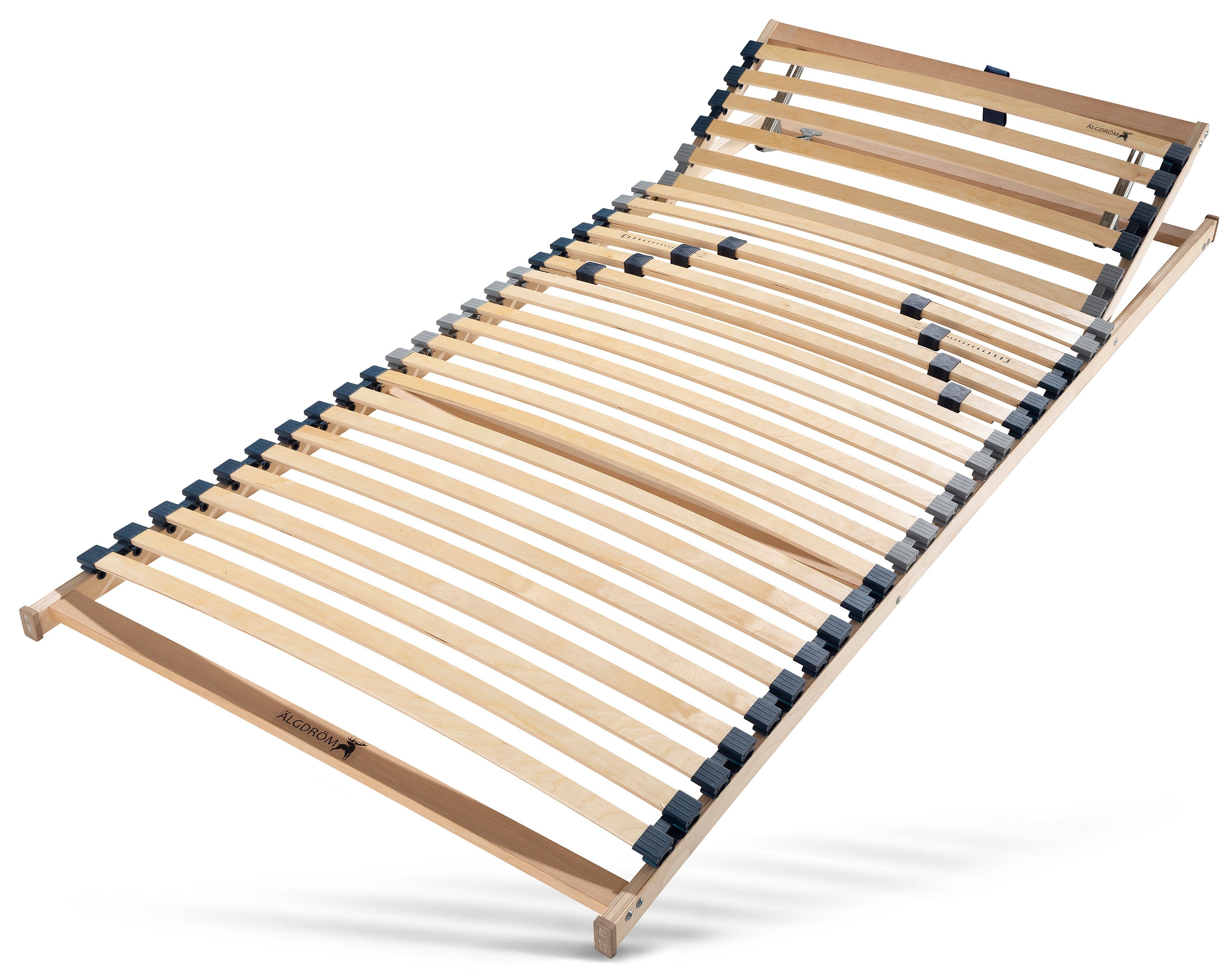 Älgdröm Lattenbodem Randsfjord, 90x200, 140x200 cm en andere maten Lattenbodem voor alle matrassen, duurzaam, ergonomisch, 7-zone (1 stuk)
